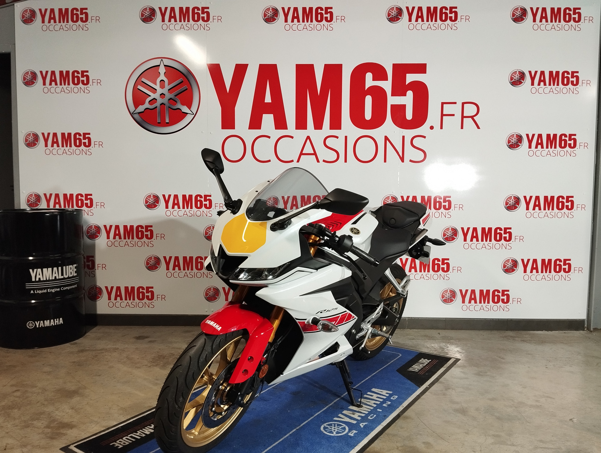 photo de YAMAHA YZF 125 R ABS 125 occasion de couleur  en vente   Odos