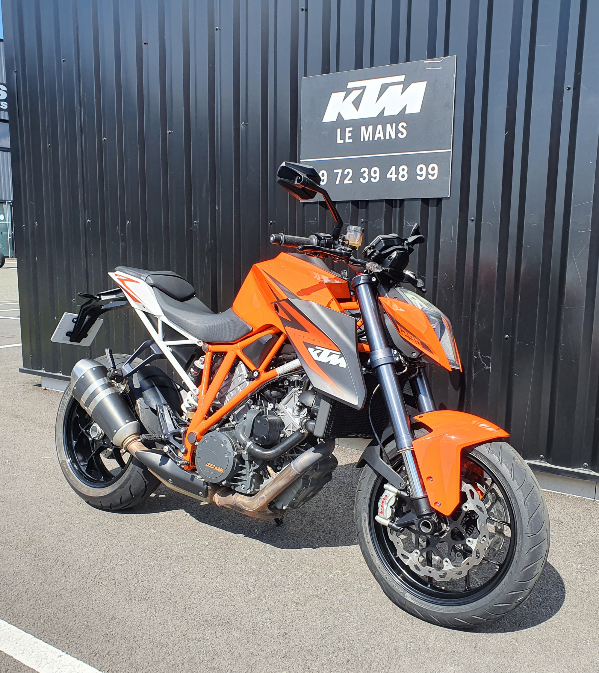 photo de KTM 1290 SUPER DUKE R 1290 occasion de couleur  en vente à Ruaudin n°3