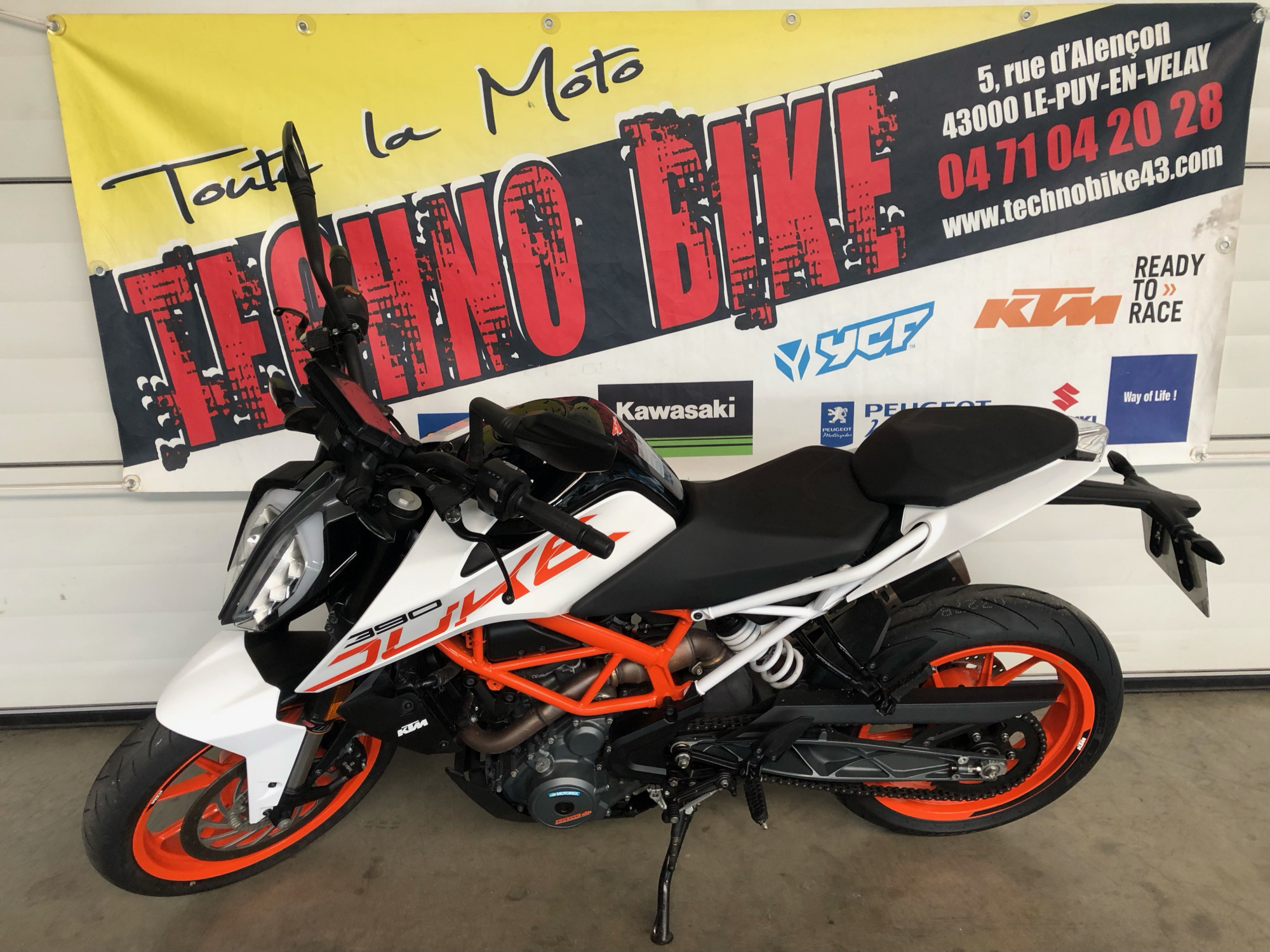 photo de KTM 390 DUKE 390 occasion de couleur  en vente à St Germain Laprade n°2