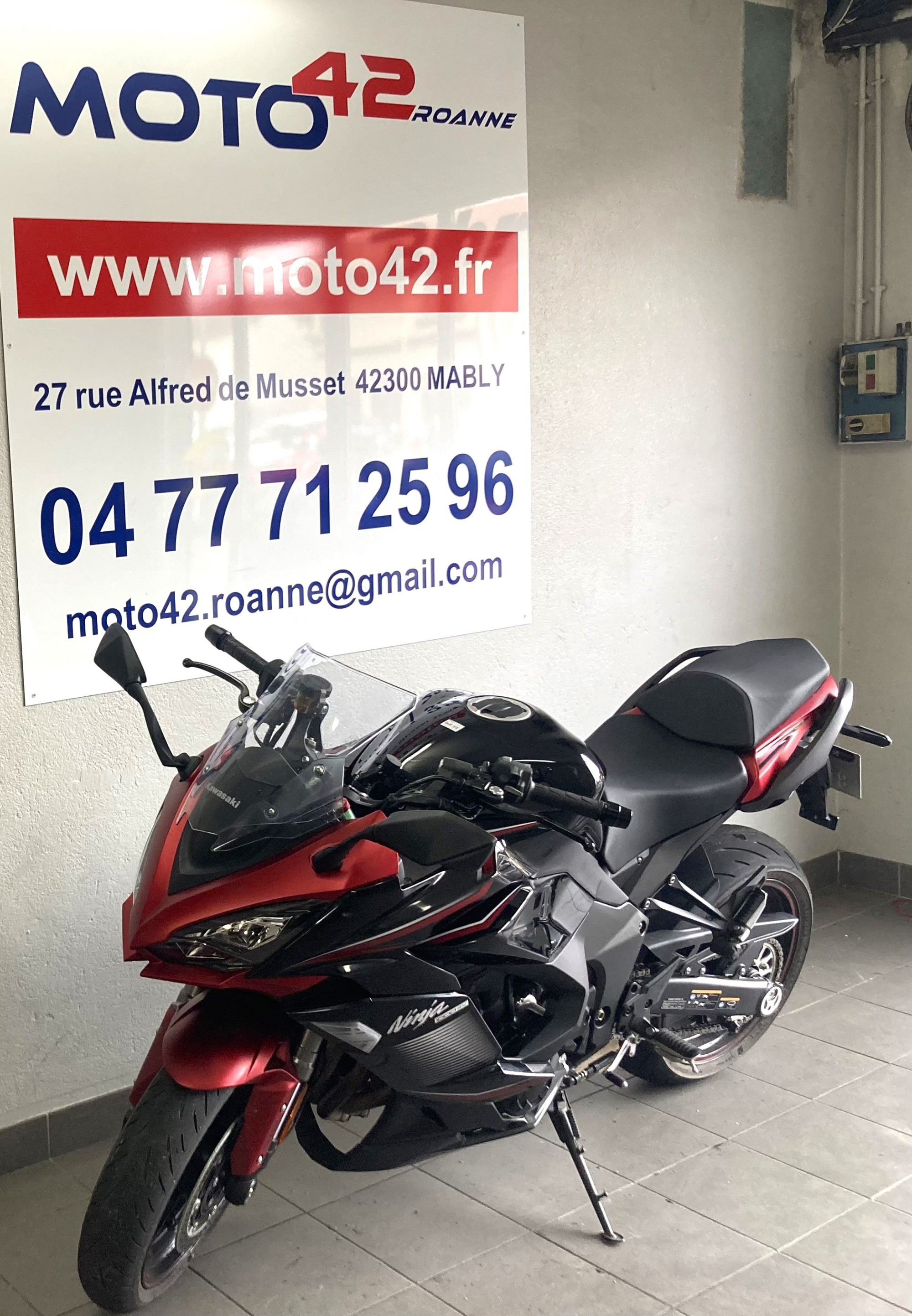 photo de KAWASAKI NINJA 1000 SX 1000 occasion de couleur  en vente à Mably n°2