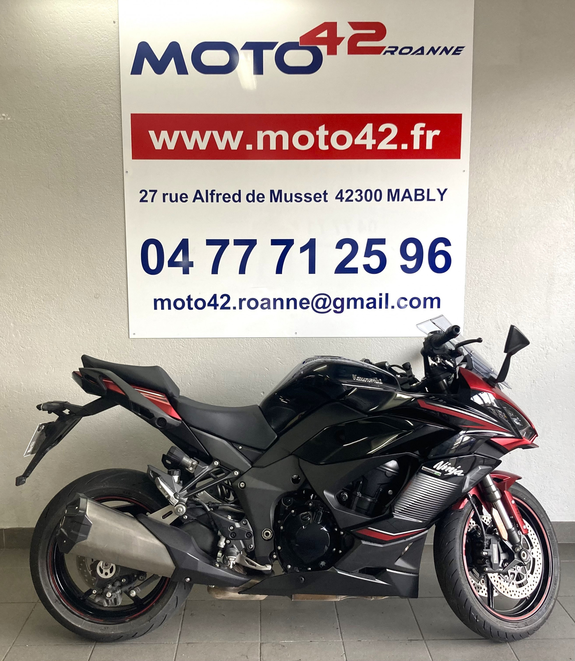 photo de KAWASAKI NINJA 1000 SX 1000 occasion de couleur  en vente à Mably n°3