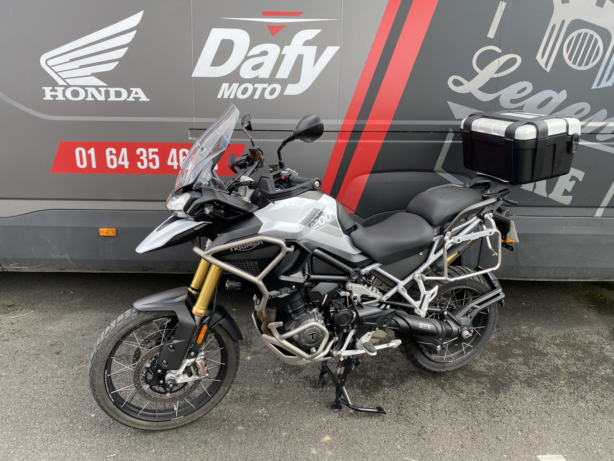 photo de TRIUMPH TIGER 1200 RALLY PRO 1160 occasion de couleur  en vente à Meaux n°1