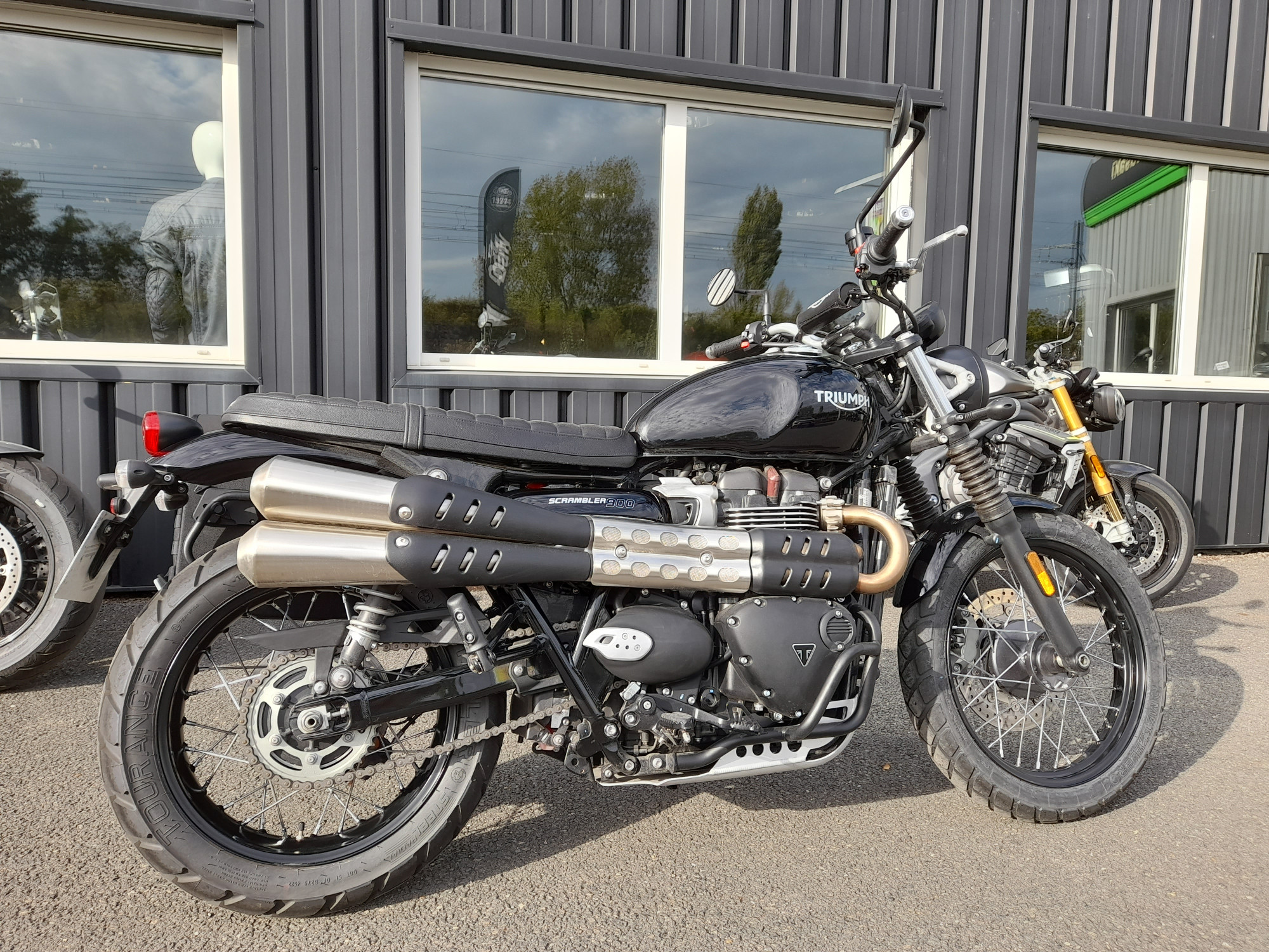 photo de TRIUMPH SCRAMBLER 900 900 occasion de couleur  en vente à Bourges n°3