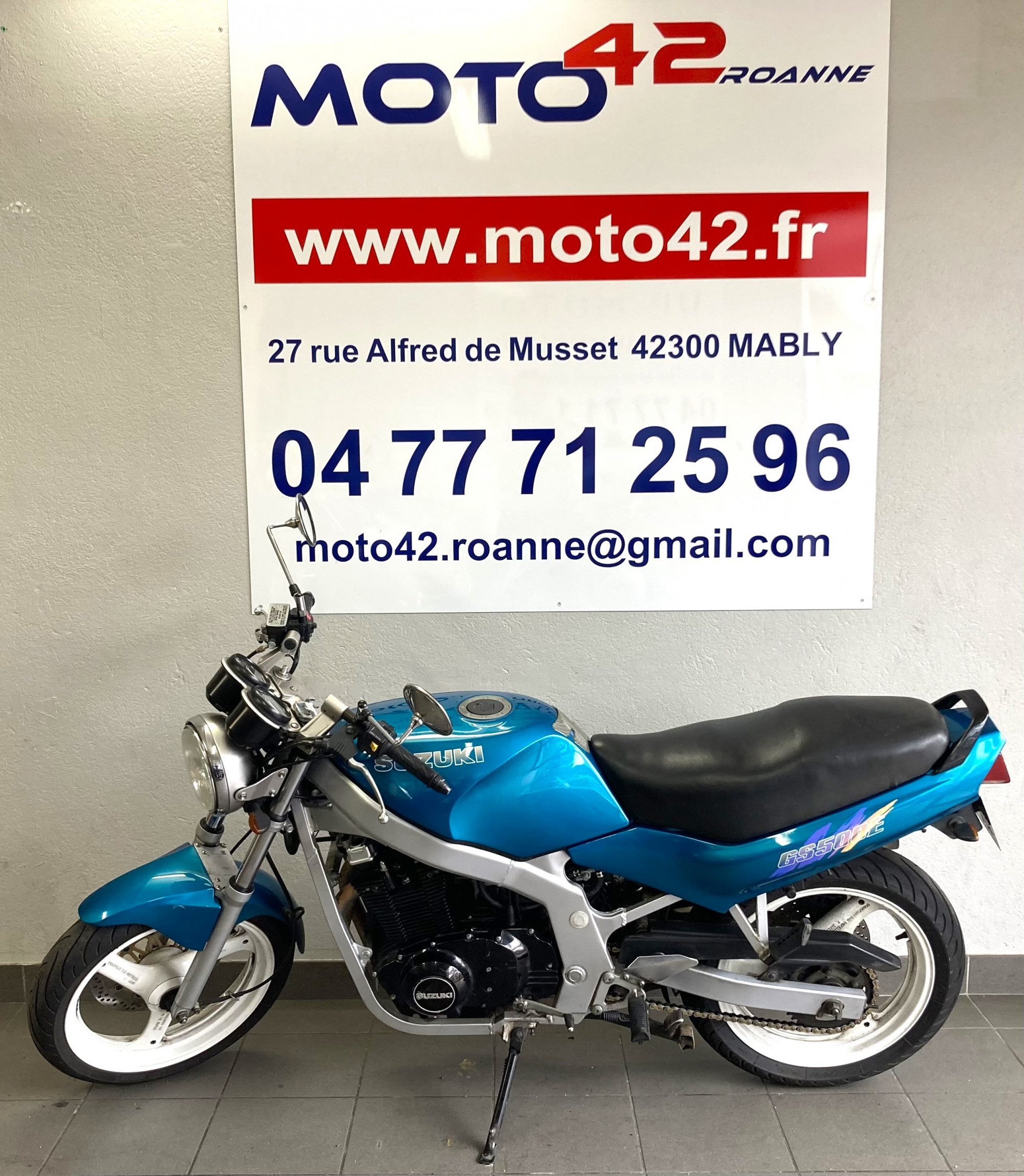 photo de SUZUKI GS 500 occasion de couleur  en vente à Mably n°3