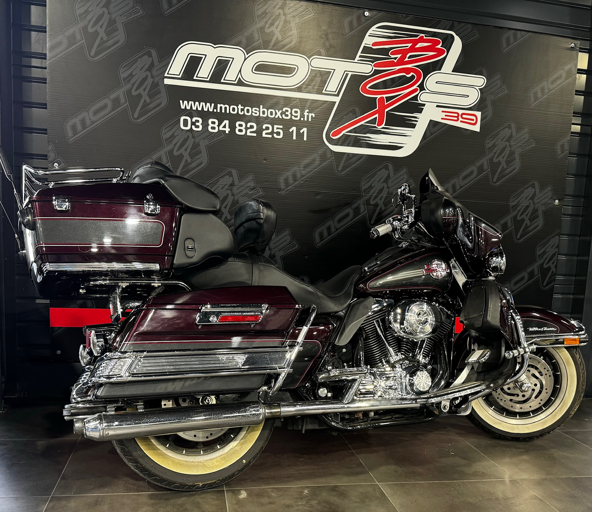 photo de HARLEY DAVIDSON TOURING ELECTRA GLIDE 1450 ULTRA 1450 occasion de couleur  en vente à Dole n°2