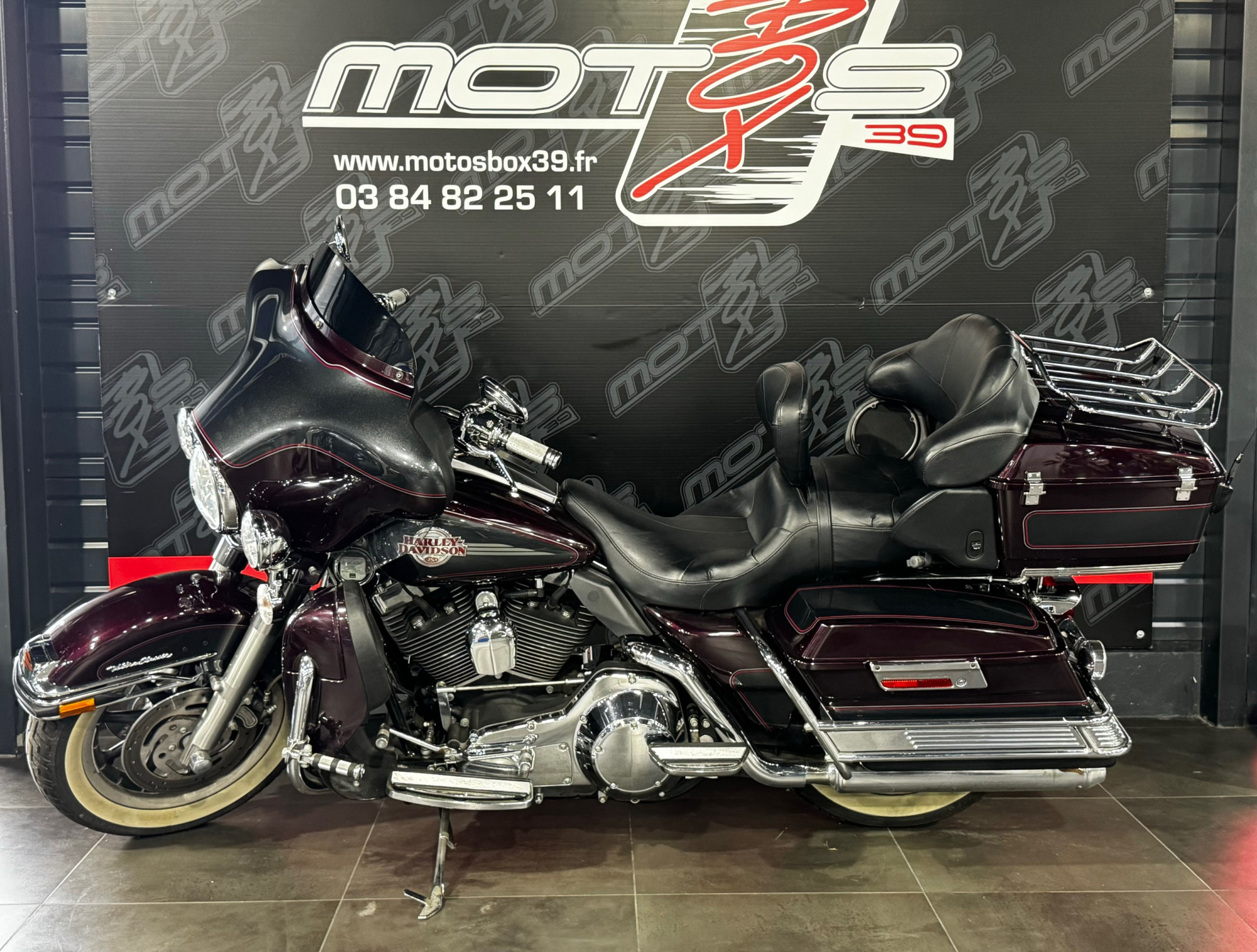 photo de HARLEY DAVIDSON TOURING ELECTRA GLIDE 1450 ULTRA 1450 occasion de couleur  en vente   Dole