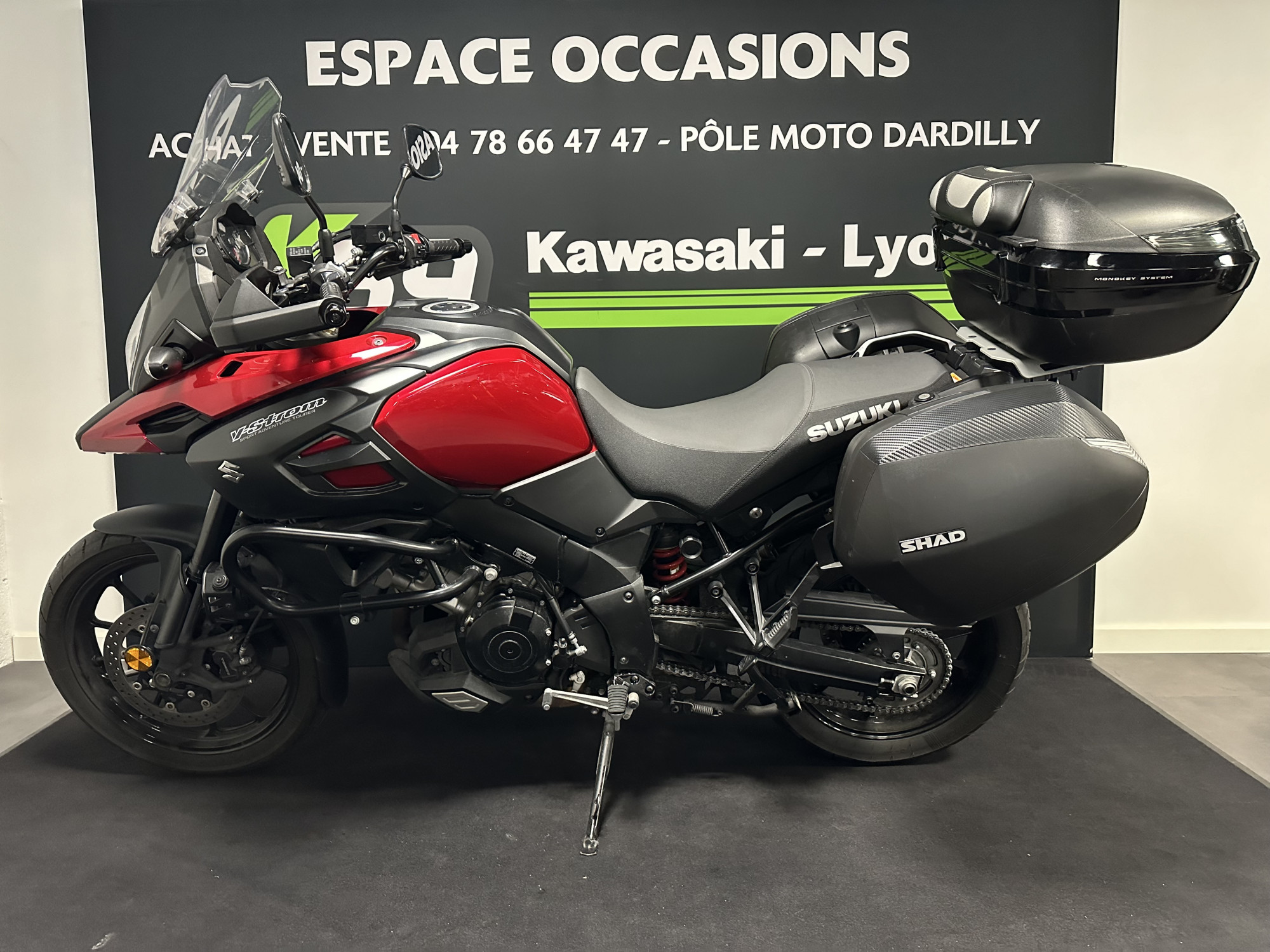 photo de SUZUKI DL 1000 V-STROM 1000 occasion de couleur  en vente à Dardilly n°1