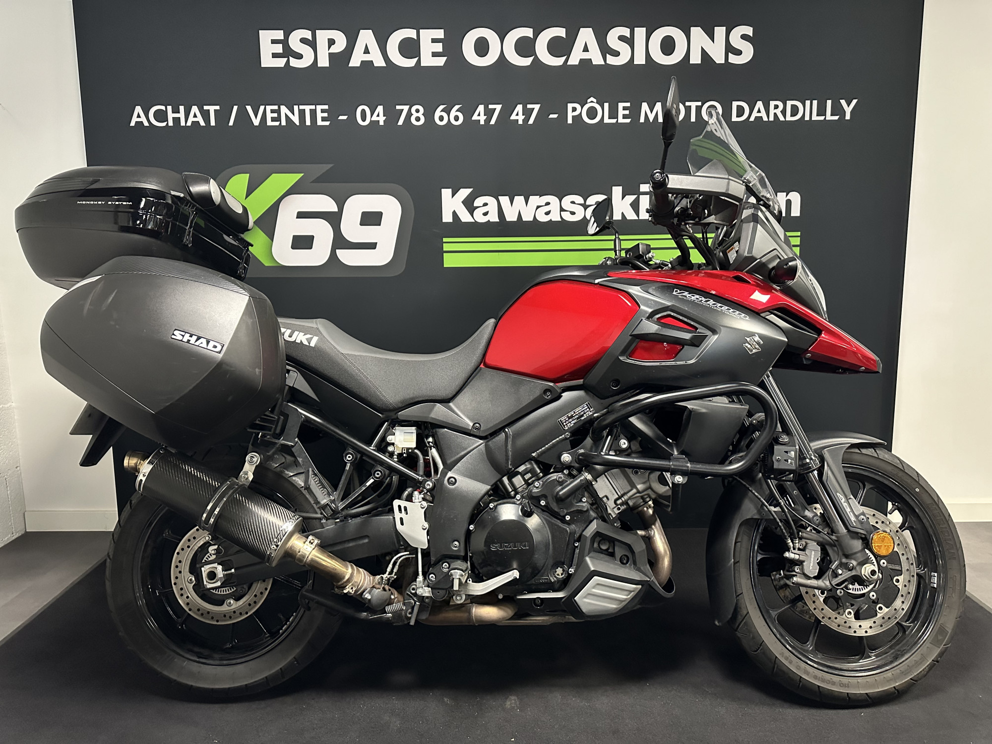 photo de SUZUKI DL 1000 V-STROM 1000 occasion de couleur  en vente à Dardilly n°2