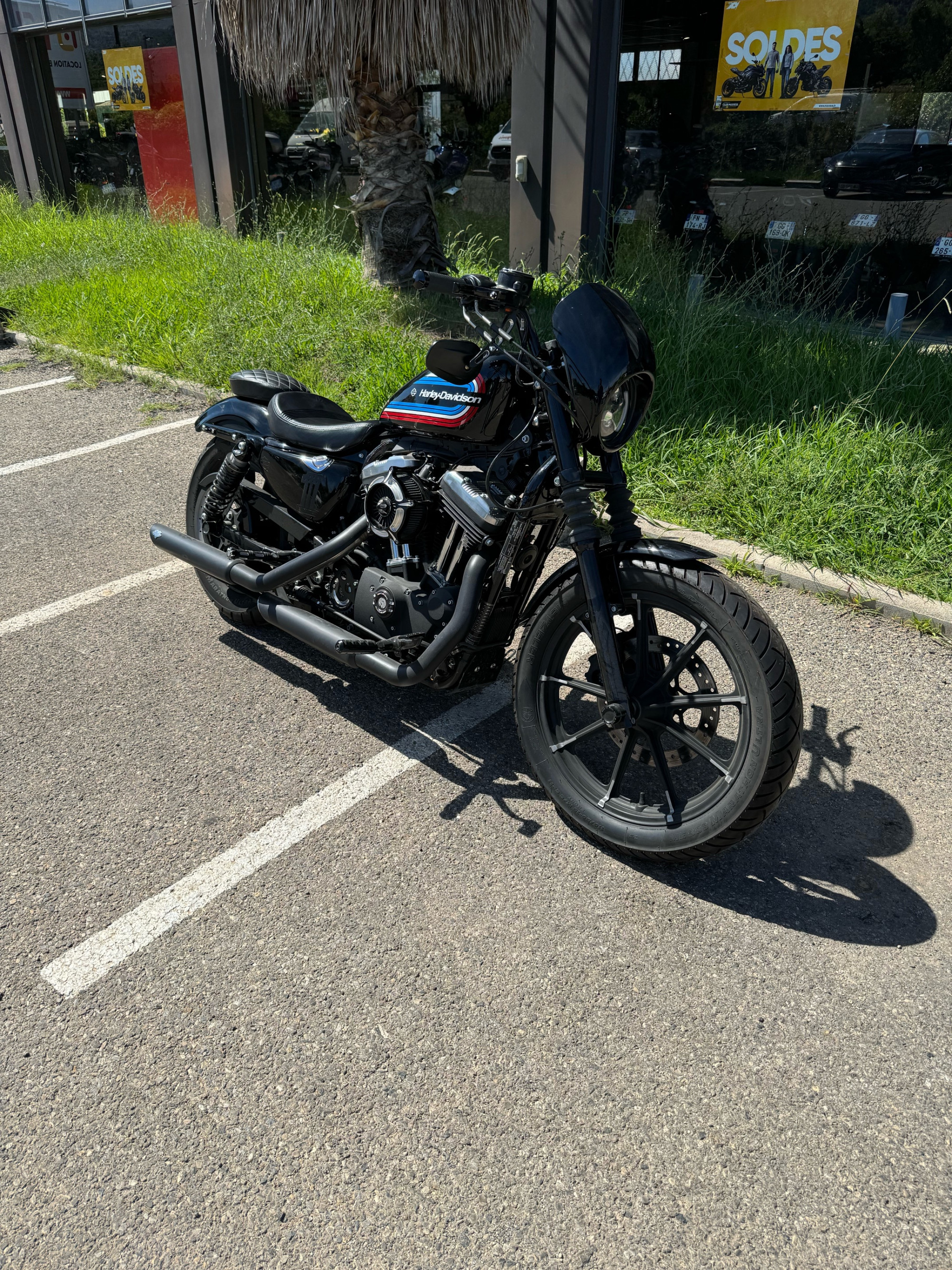 photo de HARLEY DAVIDSON SPORTSTER IRON 1200 1200 occasion de couleur  en vente à Aubagne n°2