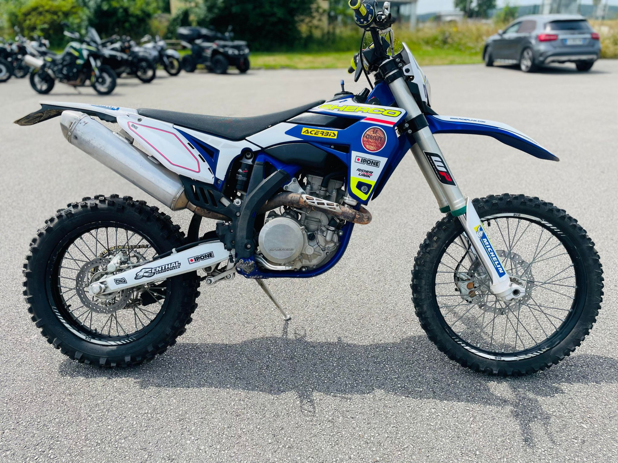 photo de SHERCO 450 SEF FACTORY 450 occasion de couleur  en vente à Fixin n°3