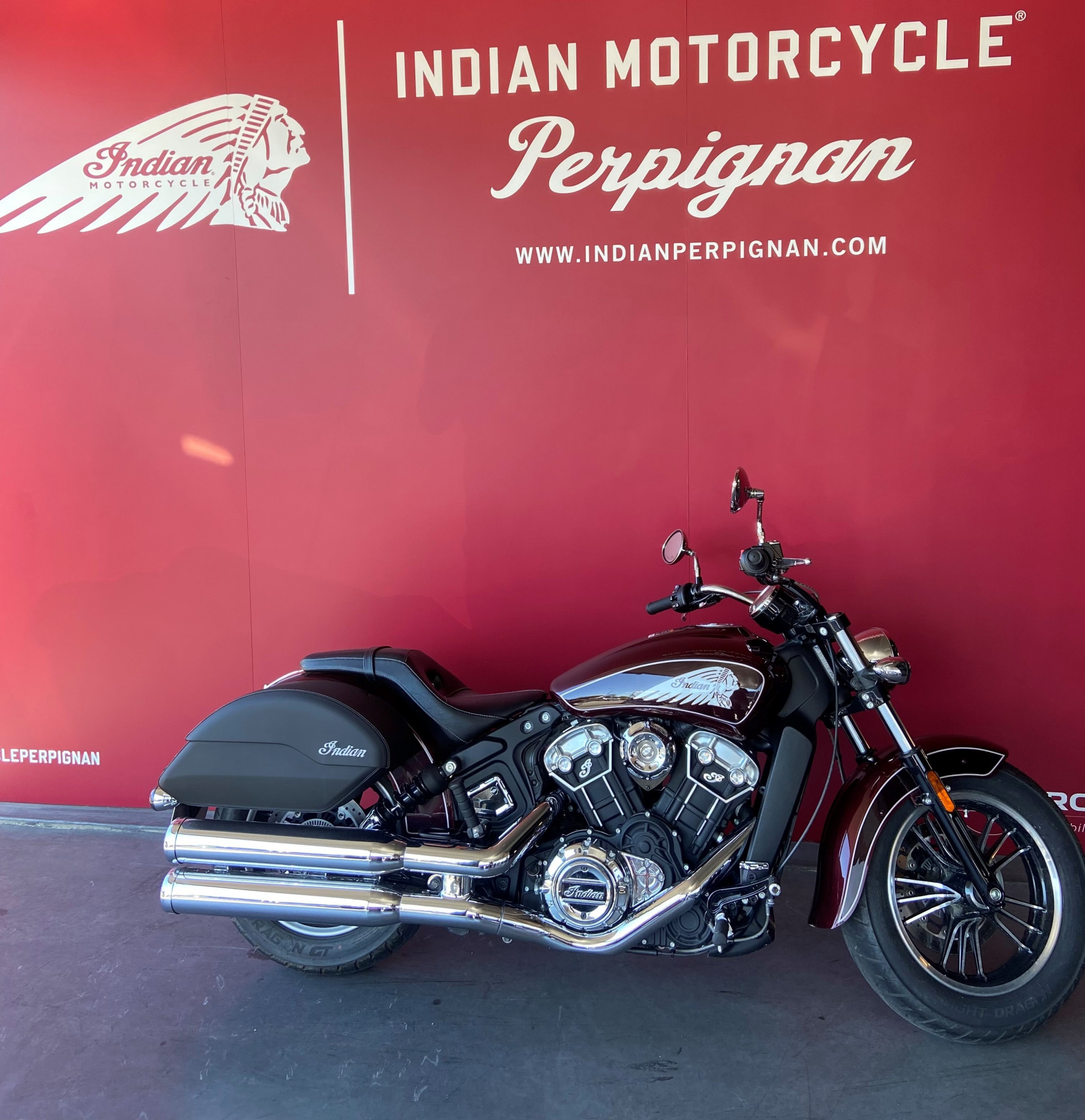 photo de INDIAN SCOUT 1133 BOBBER 1133 occasion de couleur  en vente à Perpignan n°2