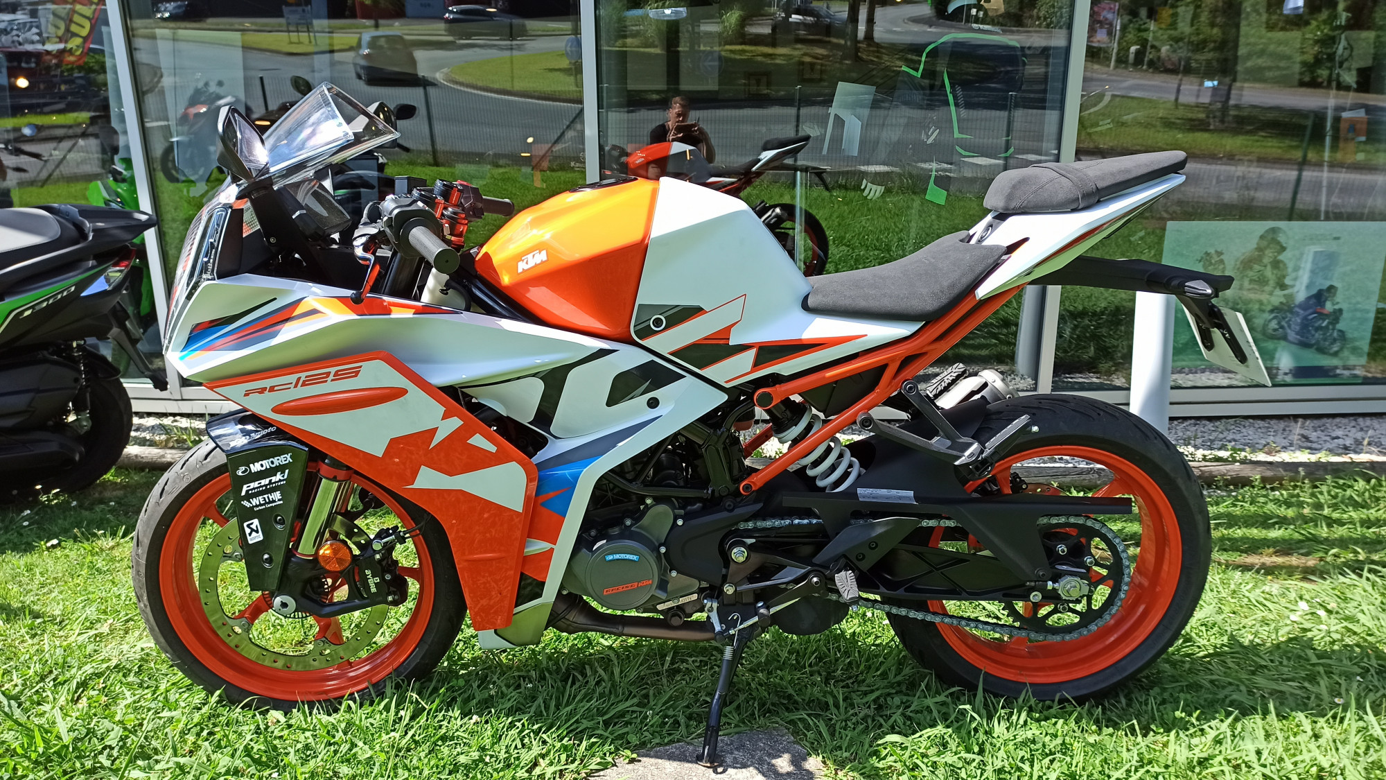 photo de KTM RC 125 125 occasion de couleur  en vente à Anglet n°2