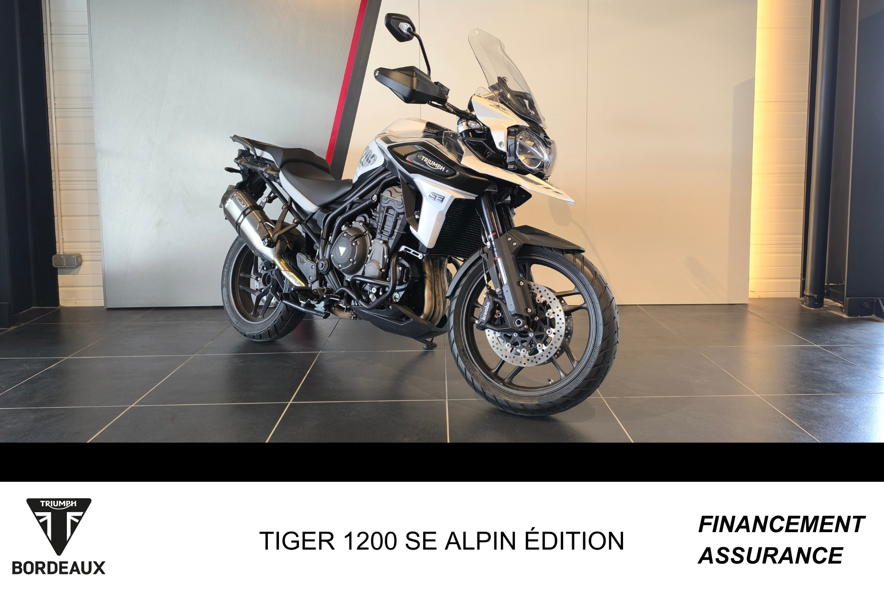 photo de TRIUMPH TIGER 1200 ALPINE EDITION 1200 occasion de couleur  en vente à Merignac n°3