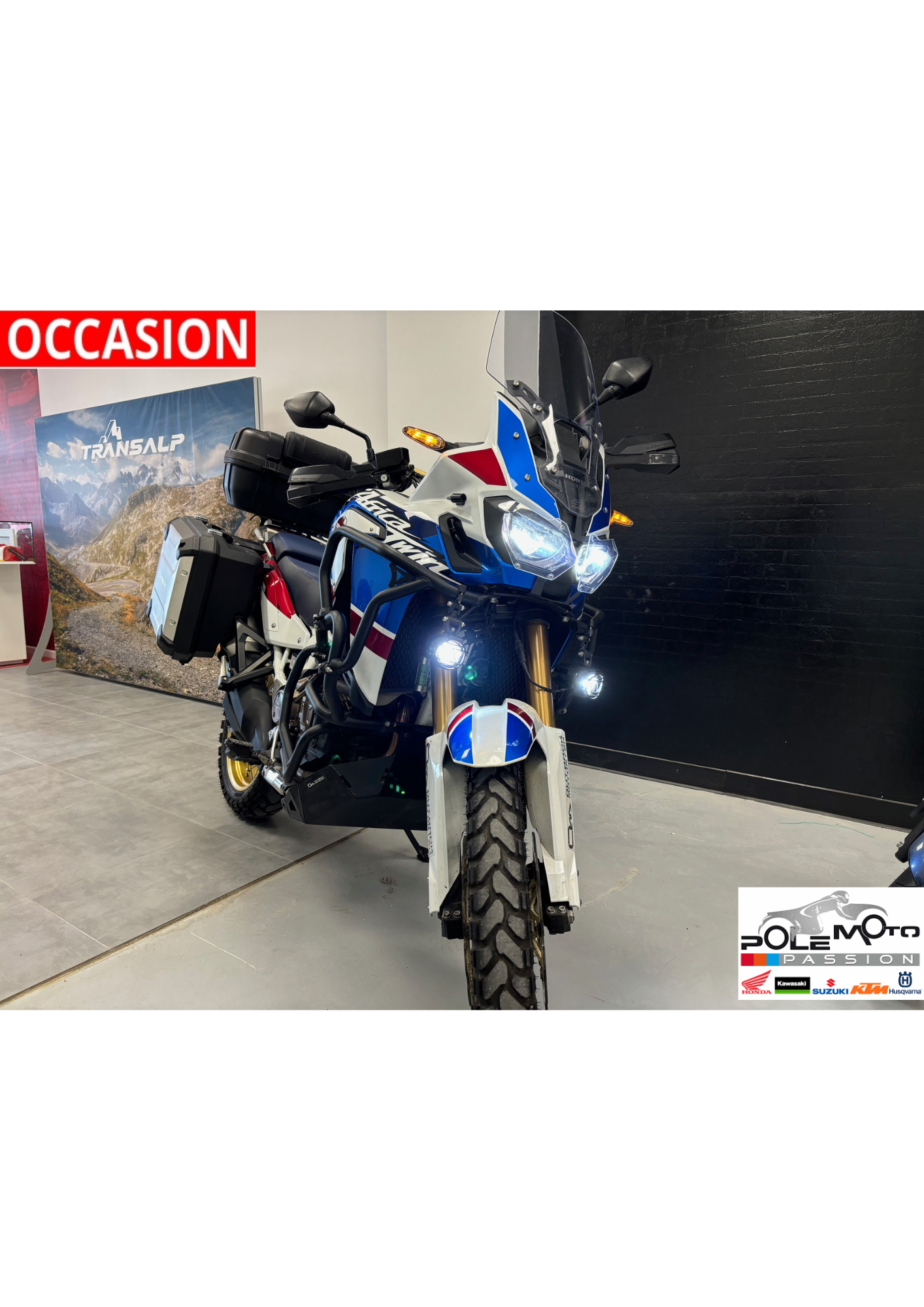 photo de HONDA AFRICA TWIN CRF1000 ADVENTURE SP 1000 occasion de couleur  en vente à Carcassonne n°3