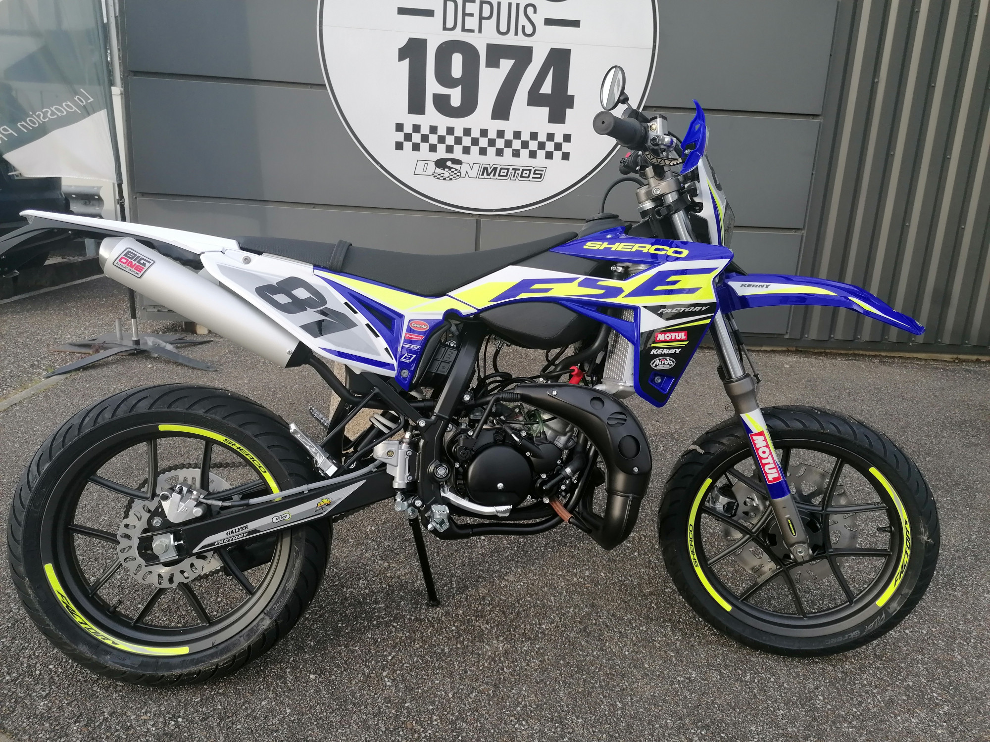 Annonce moto Sherco SM-R 50 BLUE