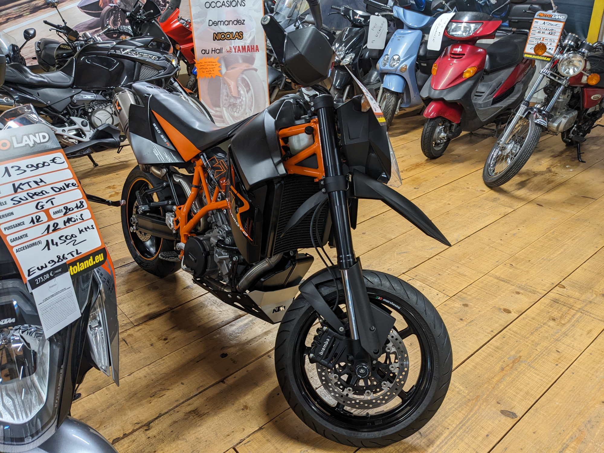 photo de KTM 950 SMR 950 occasion de couleur  en vente   Rivery