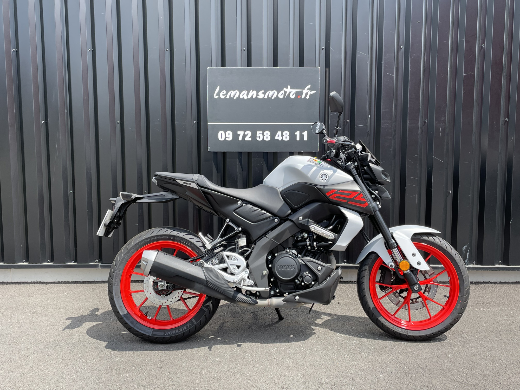 photo de YAMAHA MT-125 ABS 125 occasion de couleur  en vente à Ruaudin n°2