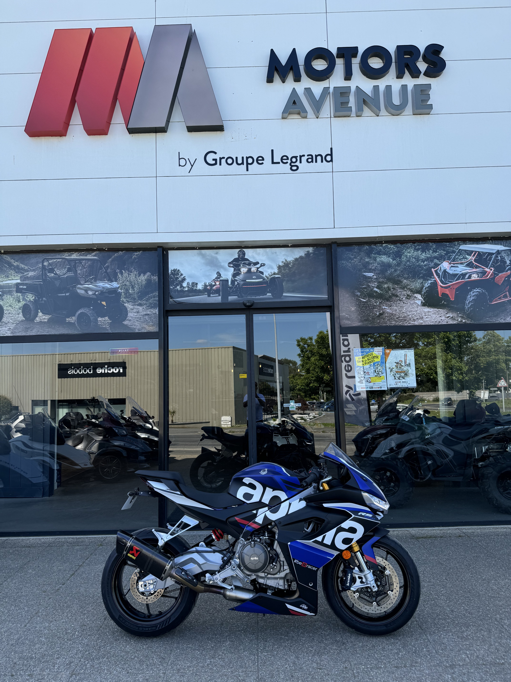 photo de APRILIA RS 660 A2 660 occasion de couleur  en vente   La Chapelle Des Fougeretz