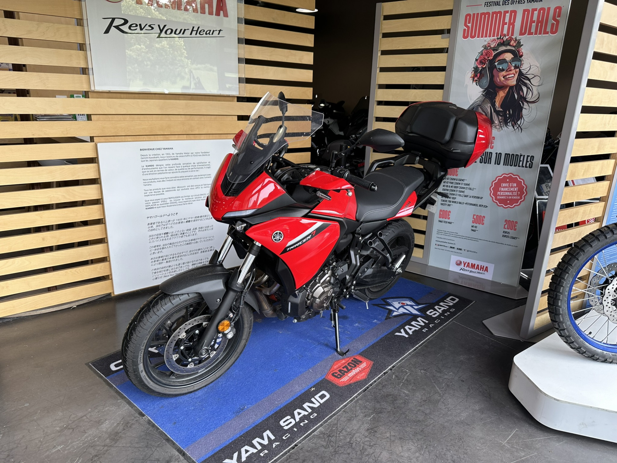 photo de YAMAHA TRACER 7 689 occasion de couleur  en vente à Royan n°2