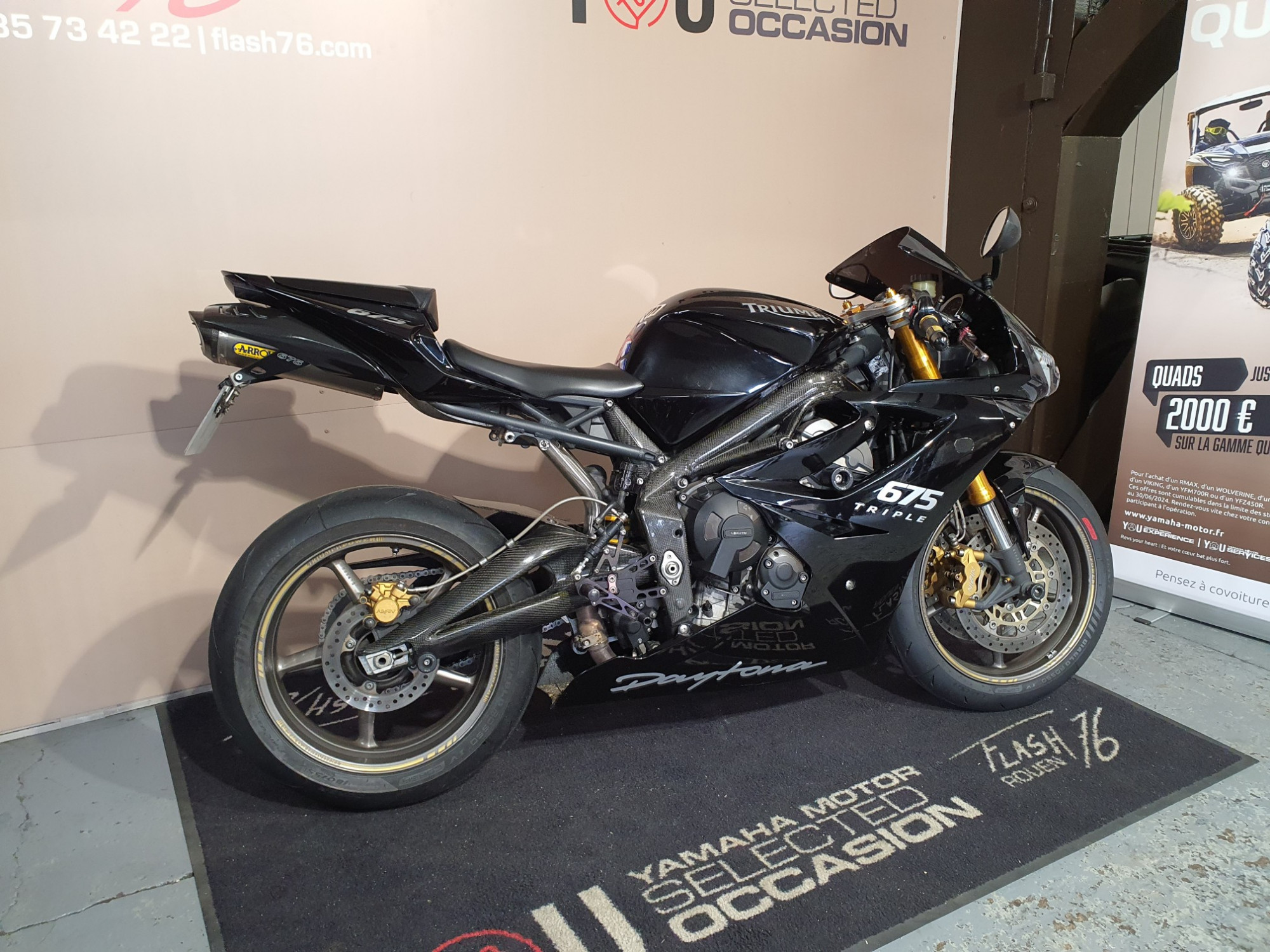 photo de TRIUMPH DAYTONA 675 occasion de couleur  en vente à Rouen n°1