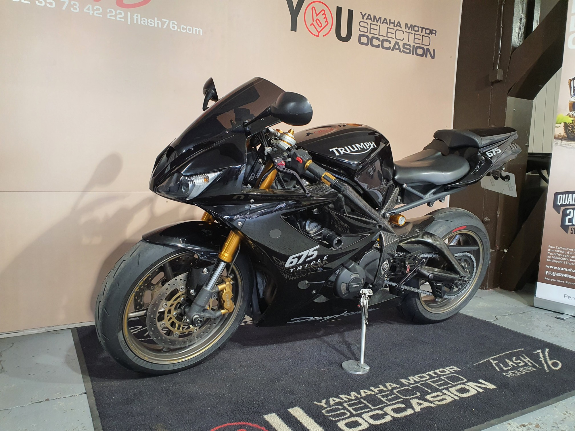 photo de TRIUMPH DAYTONA 675 occasion de couleur  en vente à Rouen n°3