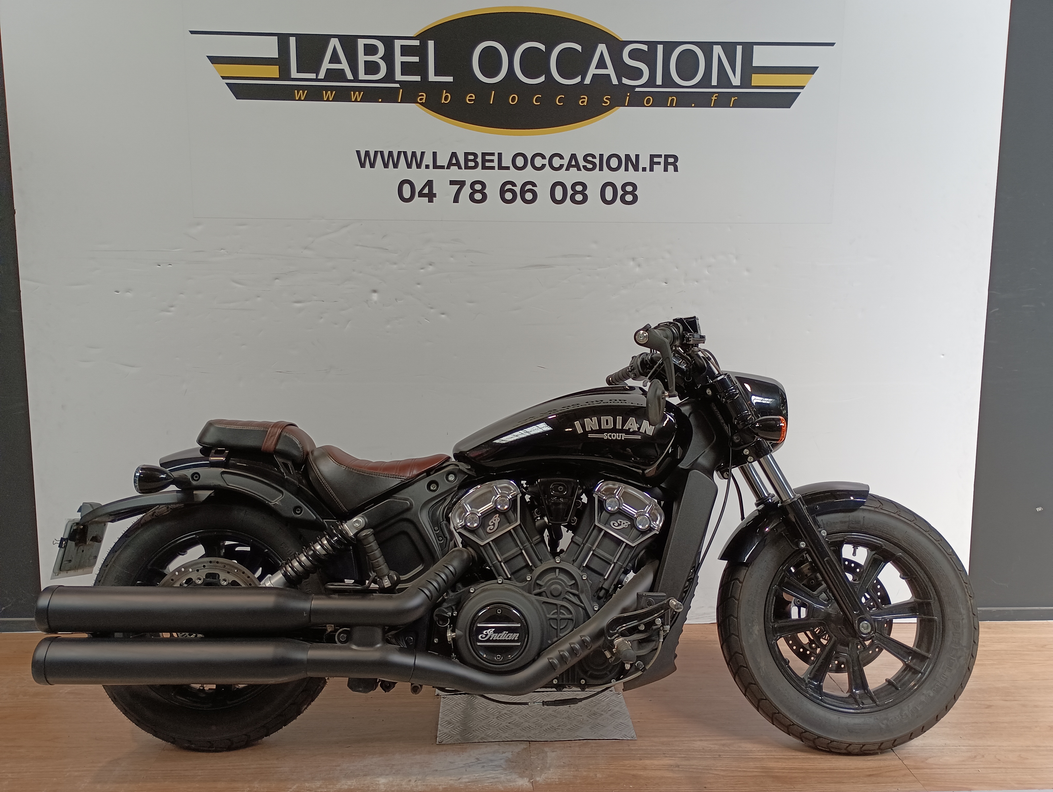 photo de INDIAN SCOUT BOBBER 1200 occasion de couleur  en vente à Limonest n°2