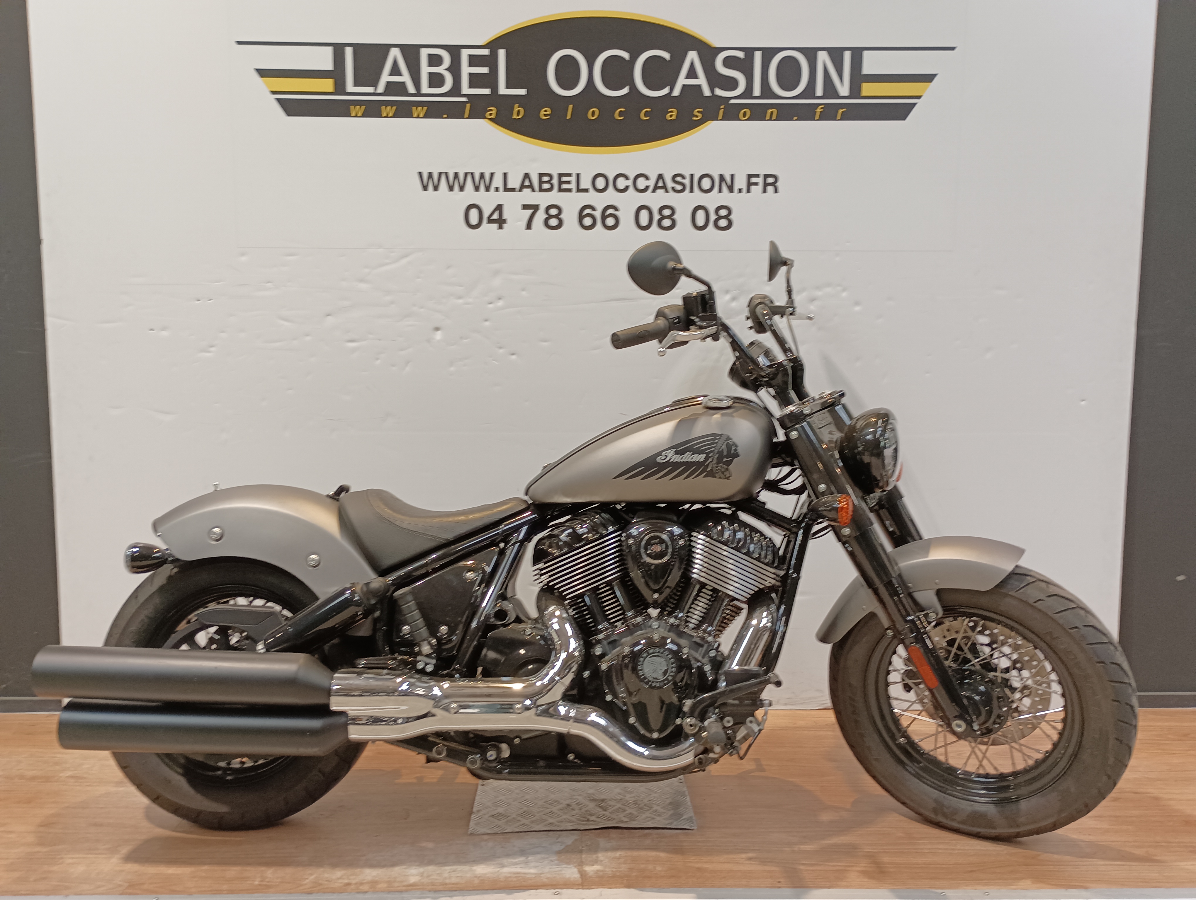 photo de INDIAN CHIEF BOBBER DARK HORSE 1900 occasion de couleur  en vente à Limonest n°2