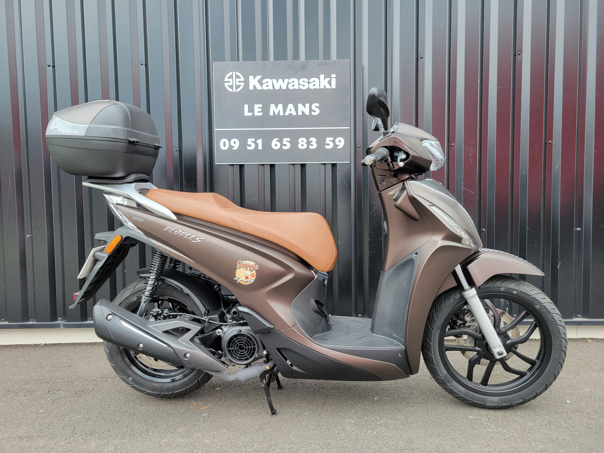 photo de KYMCO NEW PEOPLE S 125 125 occasion de couleur  en vente à Ruaudin n°3