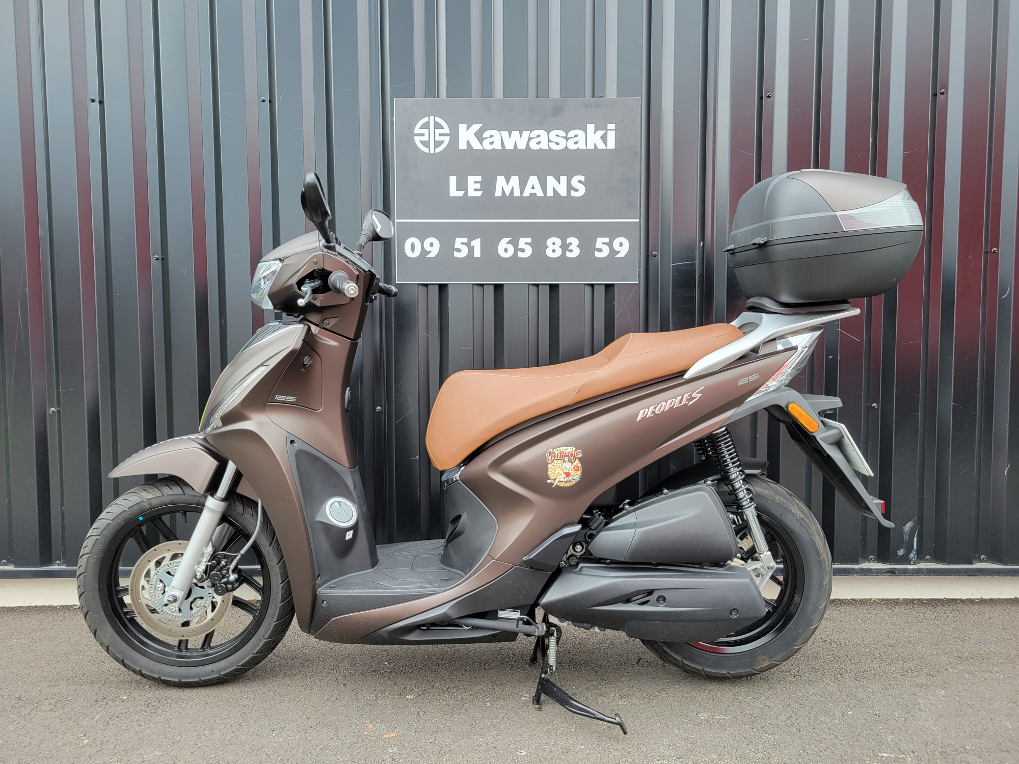 photo de KYMCO NEW PEOPLE S 125 125 occasion de couleur  en vente à Ruaudin n°1