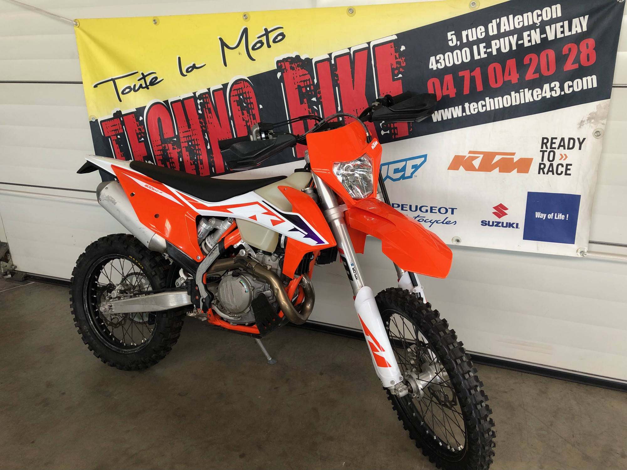 photo de KTM EXC (ENDURO) 500 occasion de couleur  en vente à St Germain Laprade n°3