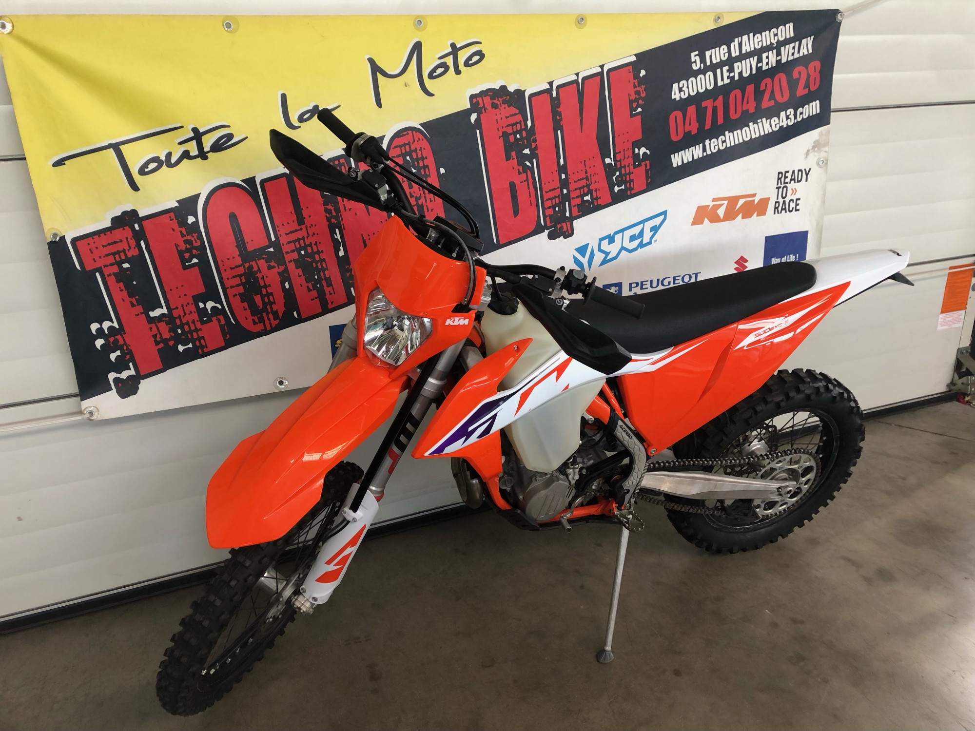 photo de KTM EXC (ENDURO) 500 occasion de couleur  en vente à St Germain Laprade n°1