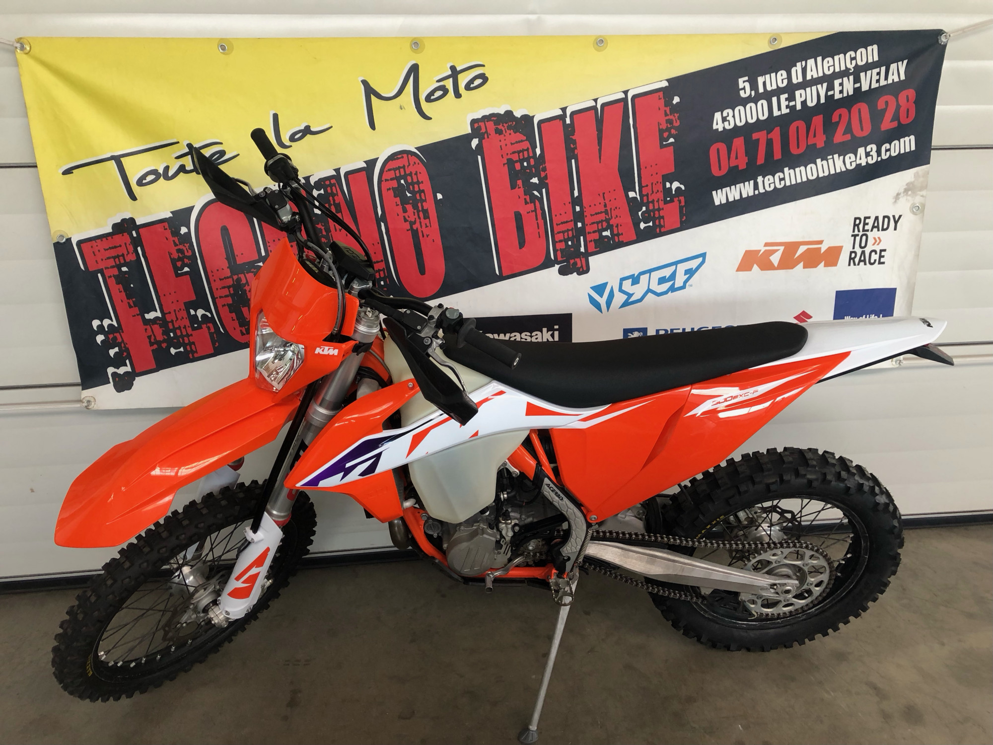 photo de KTM EXC (ENDURO) 500 occasion de couleur  en vente à St Germain Laprade n°2