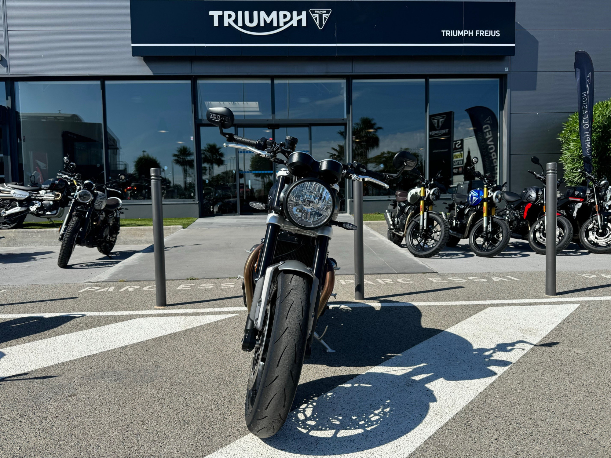 photo de TRIUMPH SPEED TWIN 1200 1200 occasion de couleur  en vente à Frejus n°2