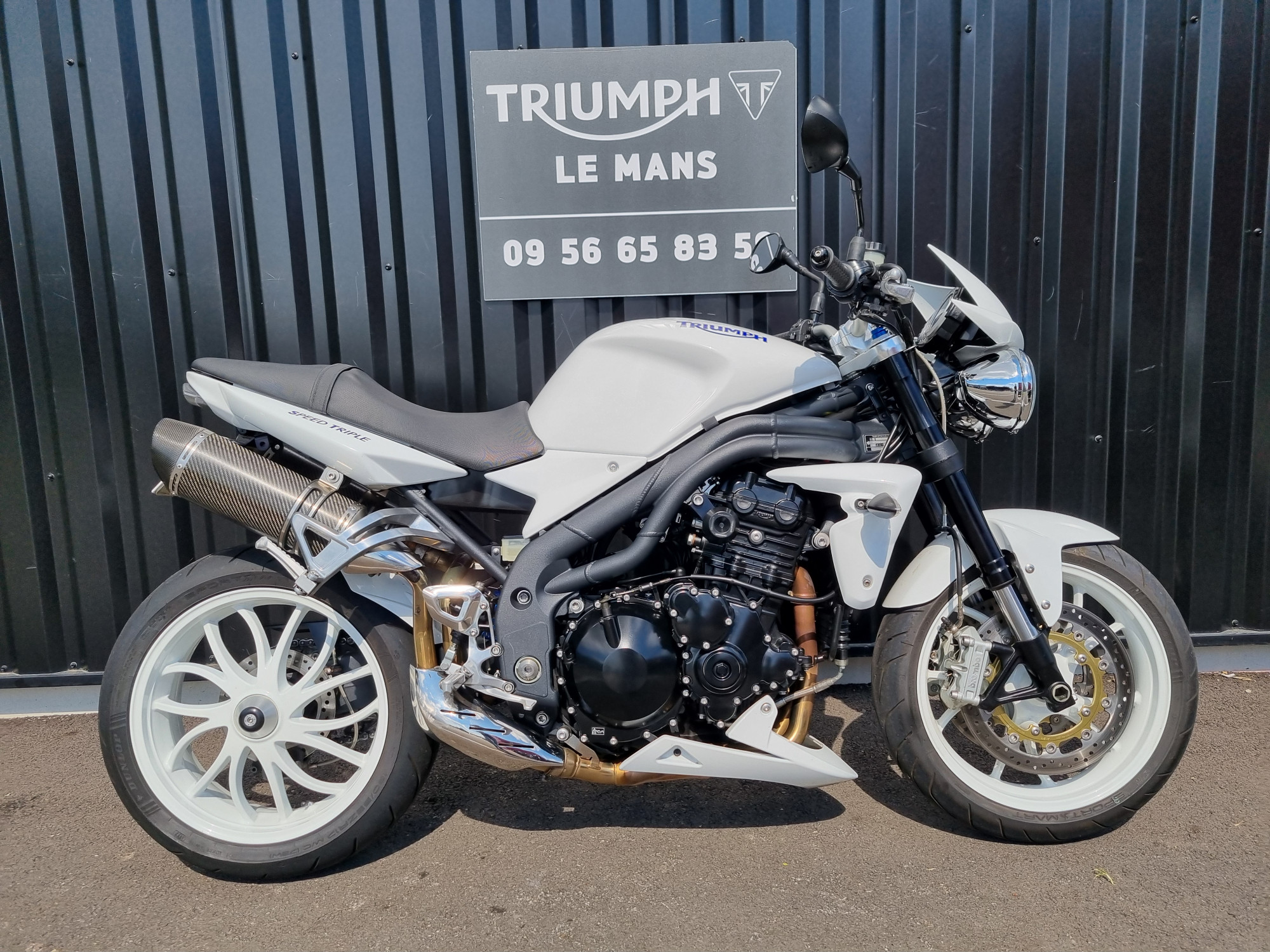 photo de TRIUMPH SPEED TRIPLE 1050 occasion de couleur  en vente   Ruaudin