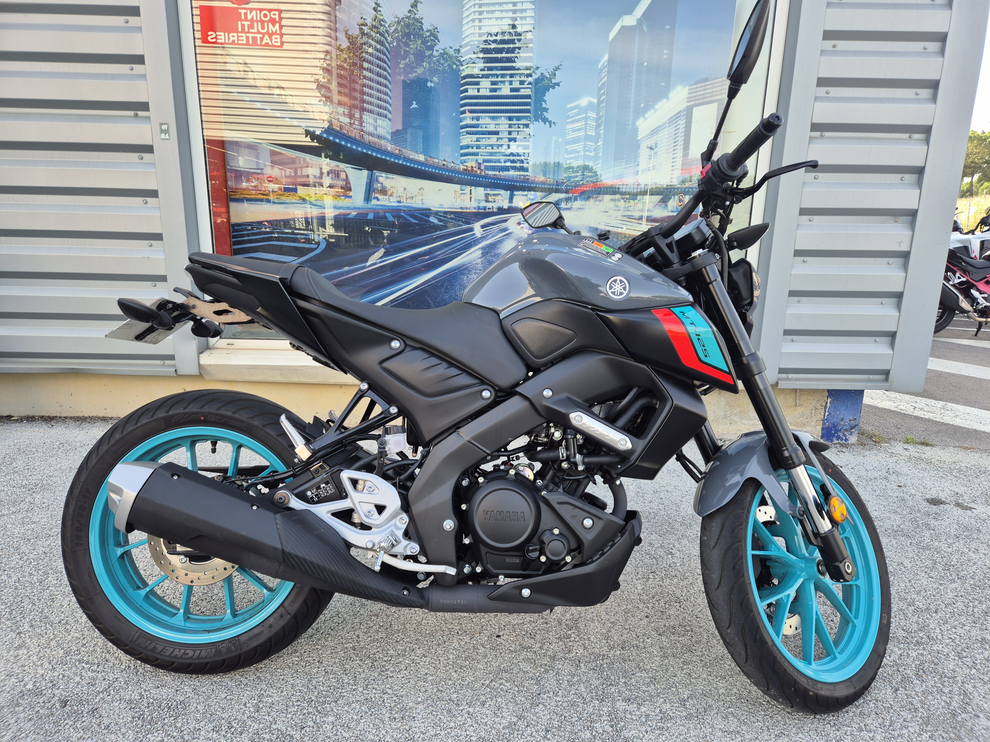 photo de YAMAHA MT-125 ABS 125 occasion de couleur  en vente à Montpellier n°2