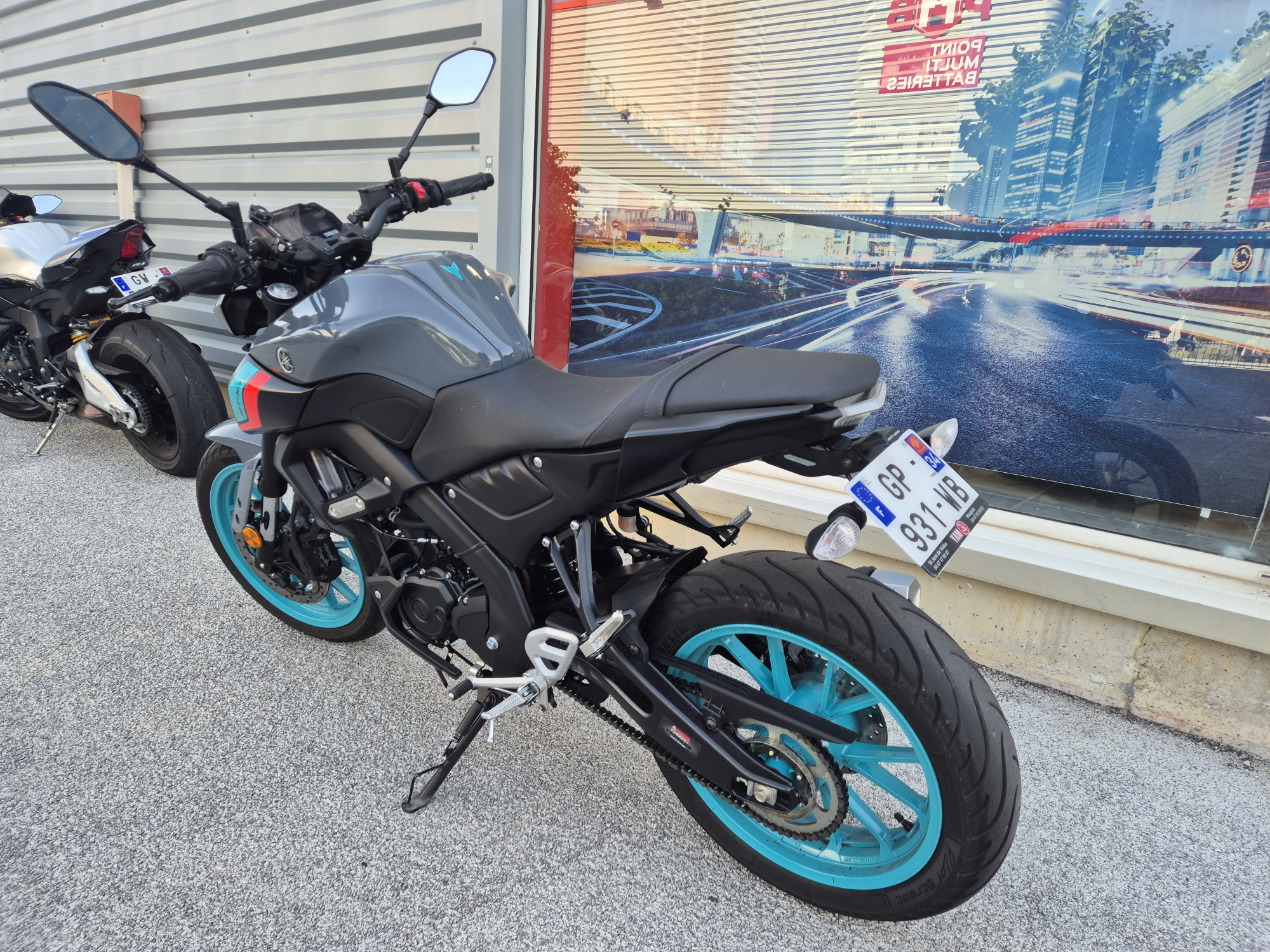 photo de YAMAHA MT-125 ABS 125 occasion de couleur  en vente à Montpellier n°3