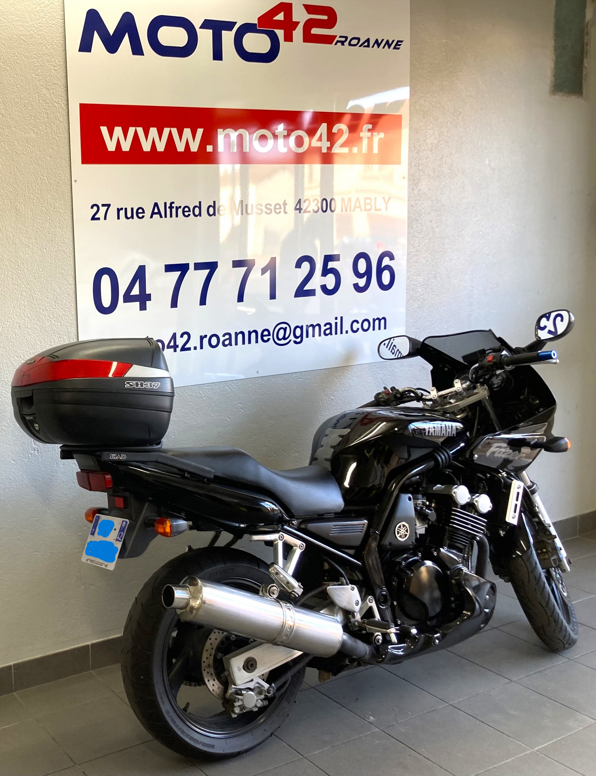 photo de YAMAHA FZ6 600 FAZER 600 occasion de couleur  en vente à Mably n°1