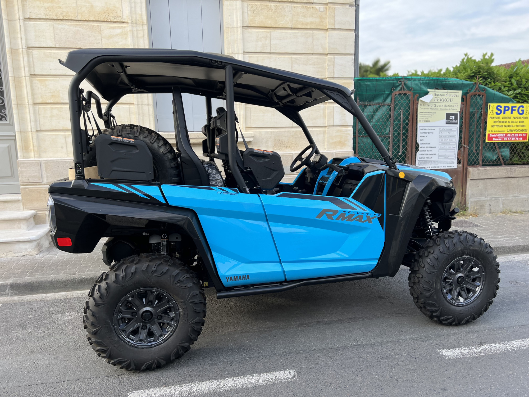 photo de YAMAHA WOLVERINE 1000 RMAX 1000 occasion de couleur  en vente à Libourne n°2