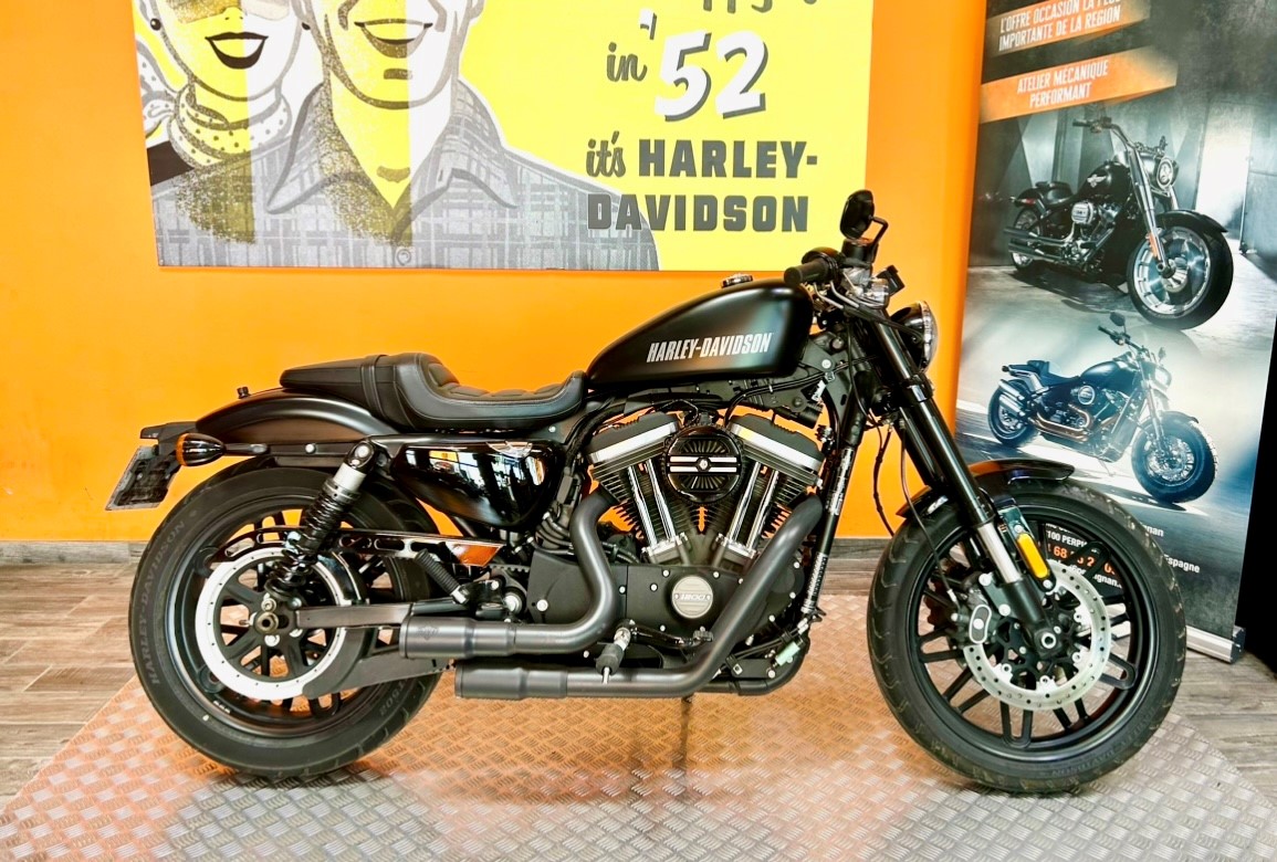 photo de HARLEY DAVIDSON SPORTSTER 1200 CX 1200 occasion de couleur  en vente à Perpignan n°3