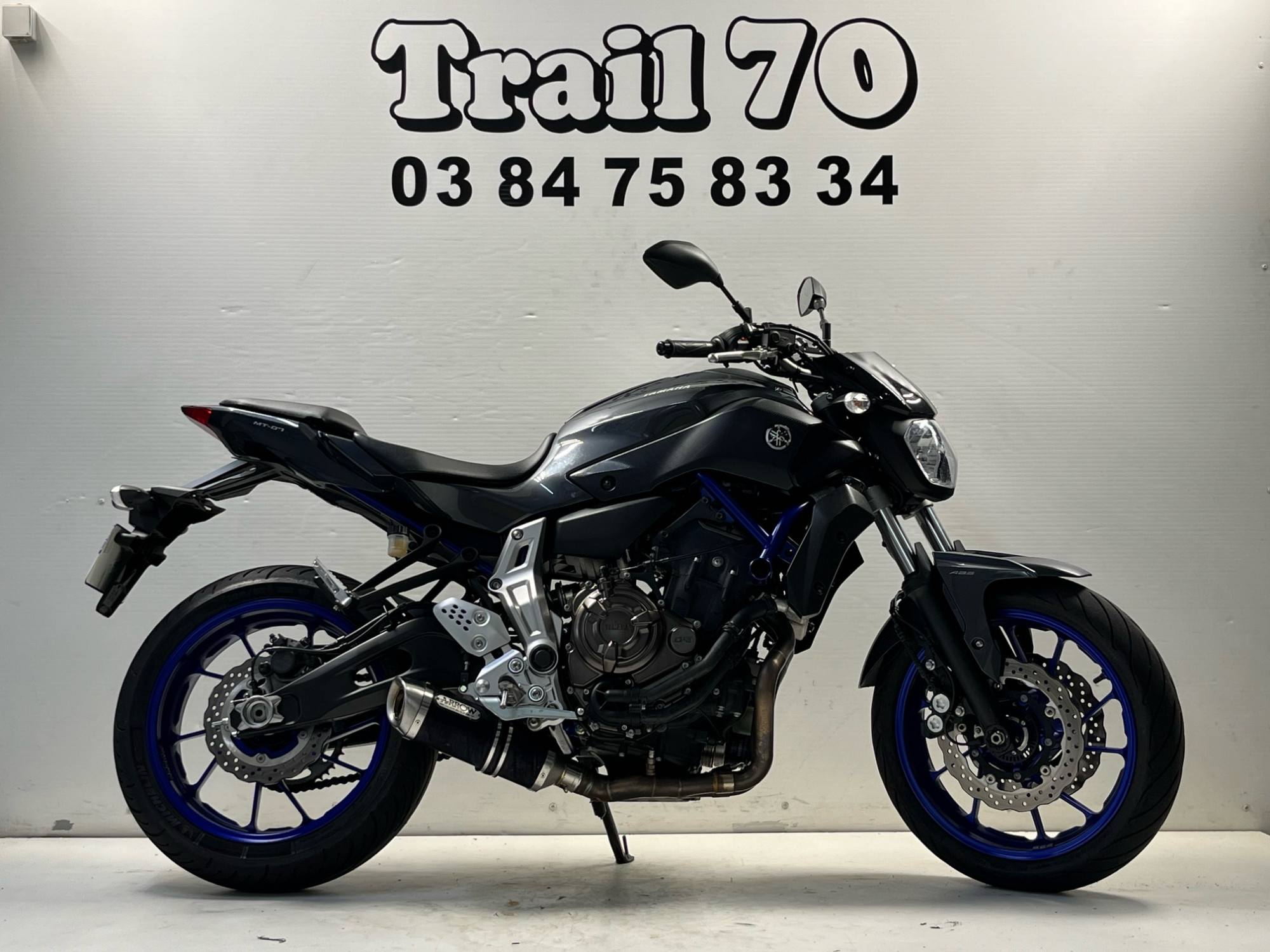 photo de YAMAHA MT-07 689 occasion de couleur  en vente à Vesoul n°3