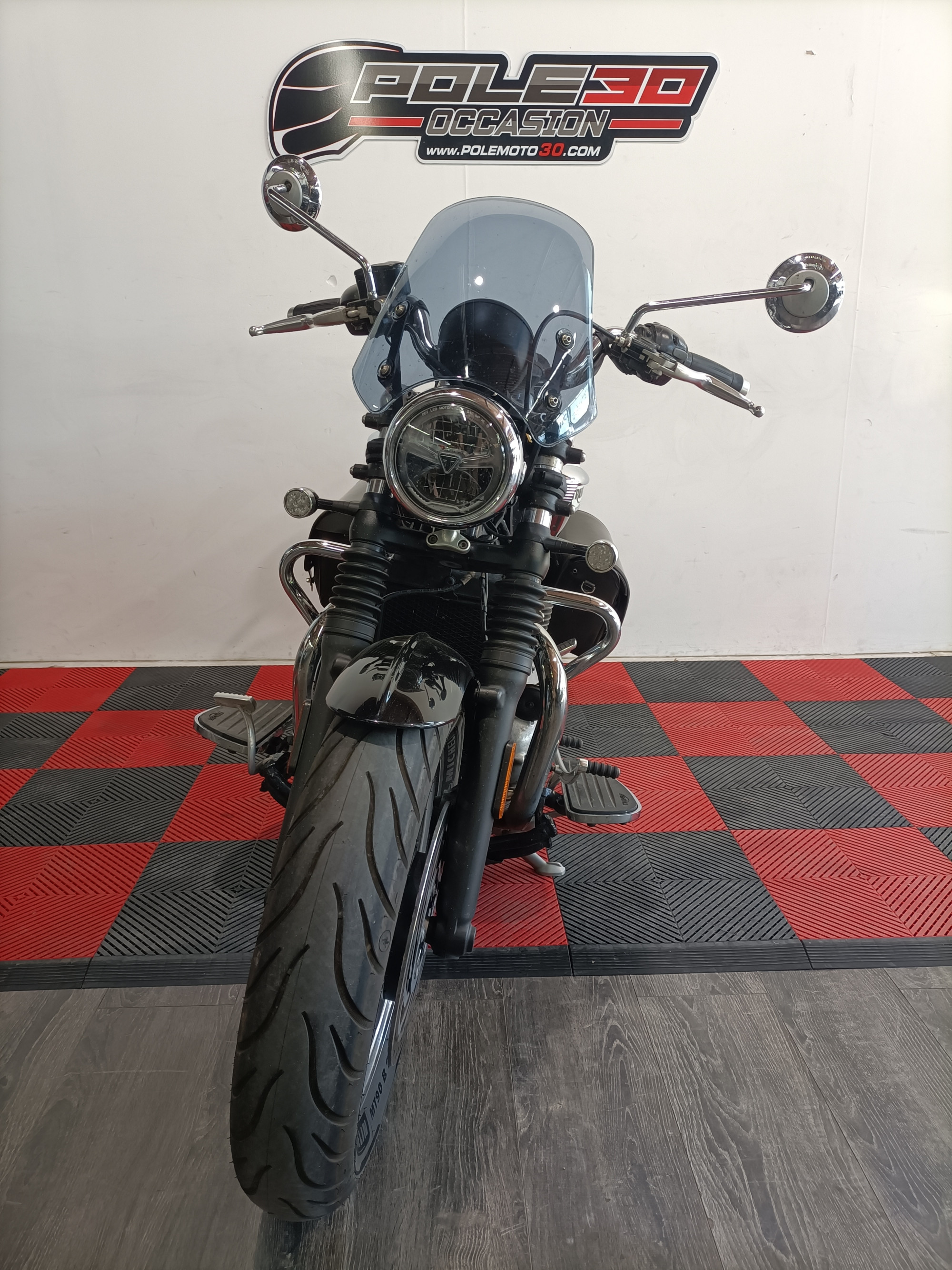 photo de TRIUMPH BONNEVILLE SPEEDMASTER 1200 1200 occasion de couleur  en vente à Nimes n°3