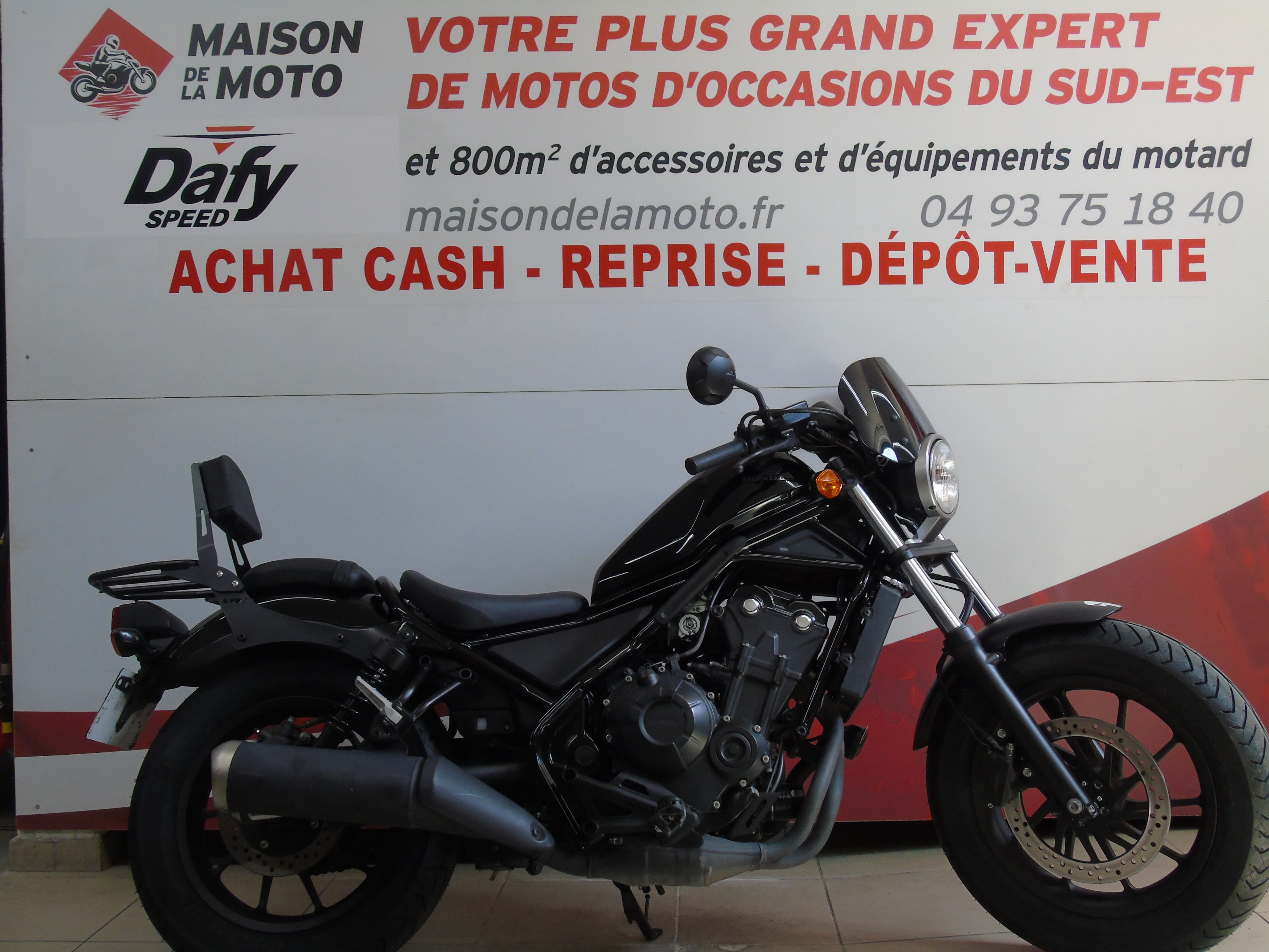 photo de HONDA CMX 500 500 occasion de couleur  en vente   Mougins