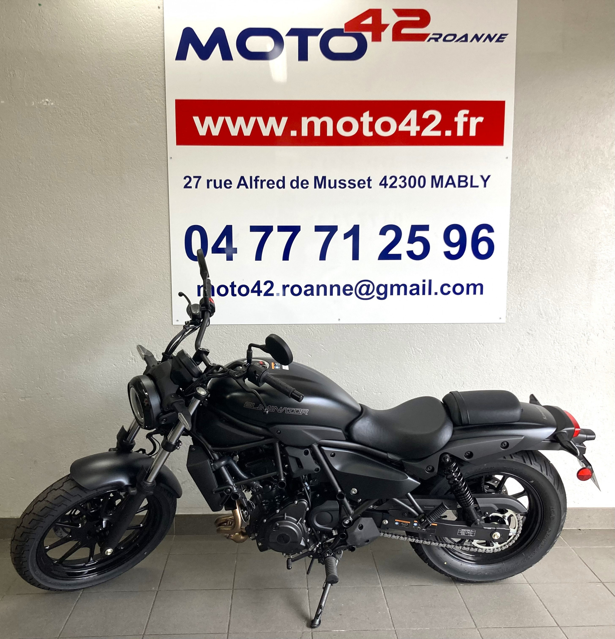 photo de KAWASAKI ELIMINATOR 600 500 occasion de couleur  en vente à Mably n°1