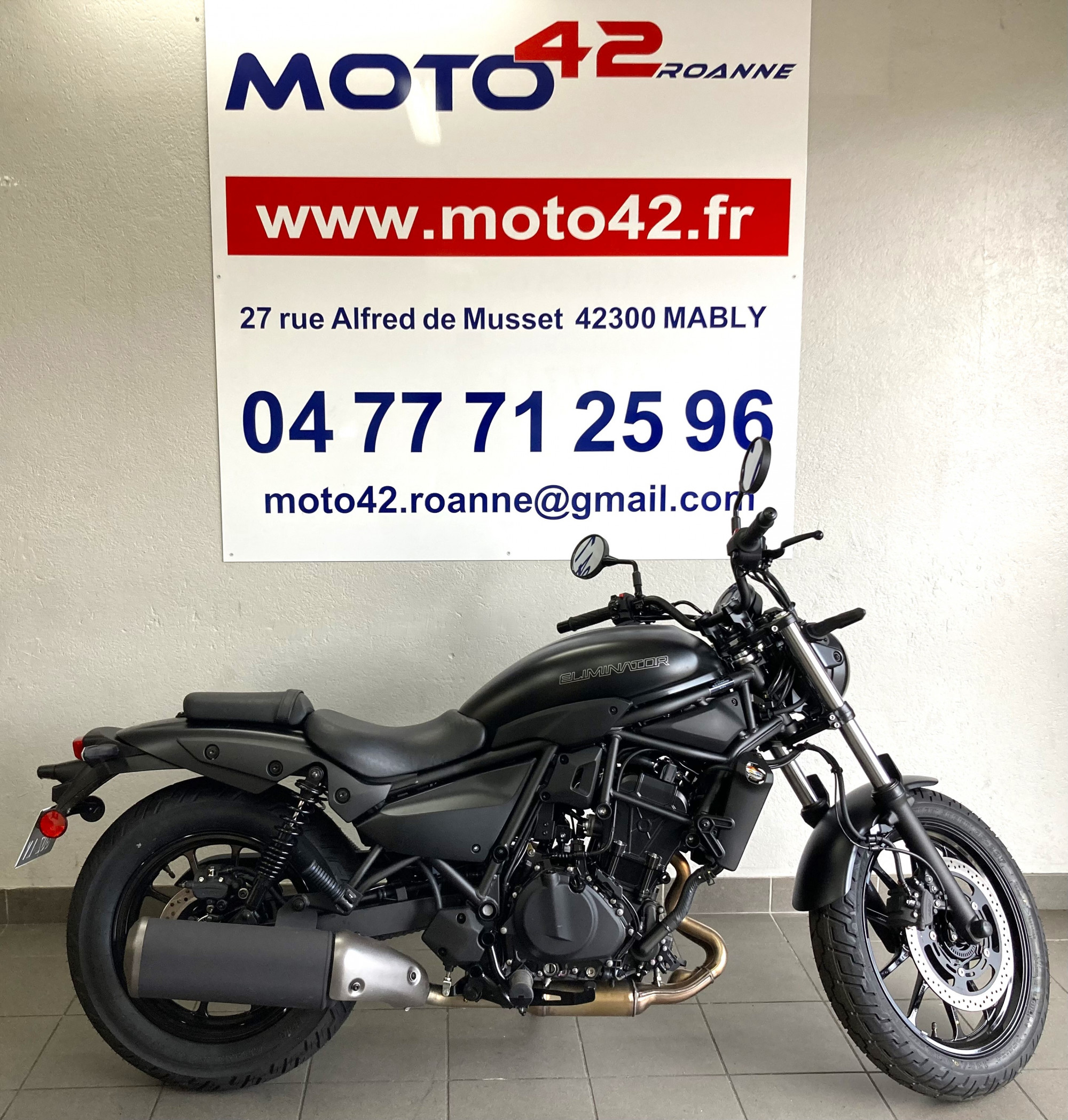 photo de KAWASAKI ELIMINATOR 600 500 occasion de couleur  en vente à Mably n°3