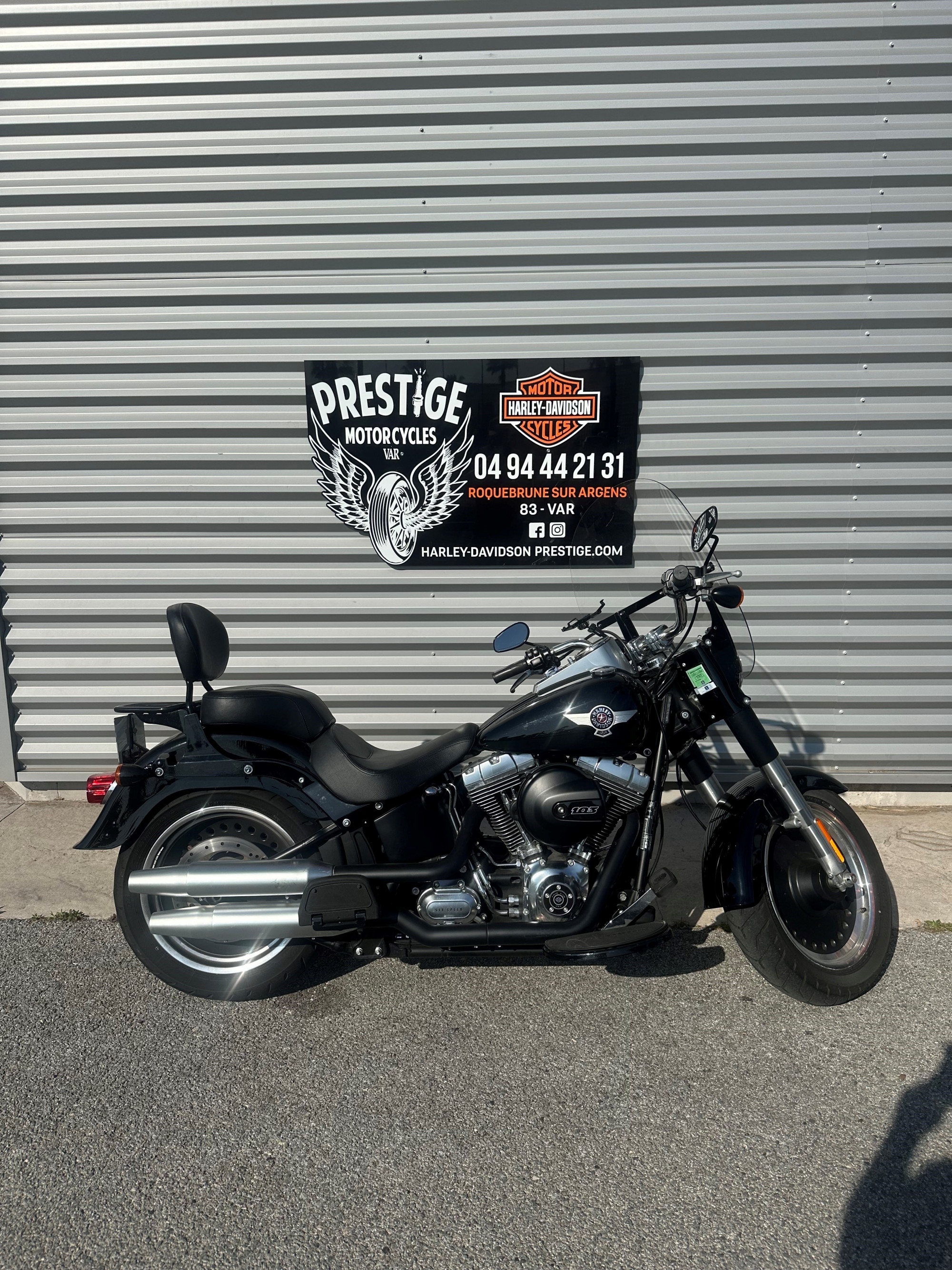 photo de HARLEY DAVIDSON SOFTAIL FAT BOY 1690 1690 occasion de couleur  en vente à Roquebrune Sur Argens n°3