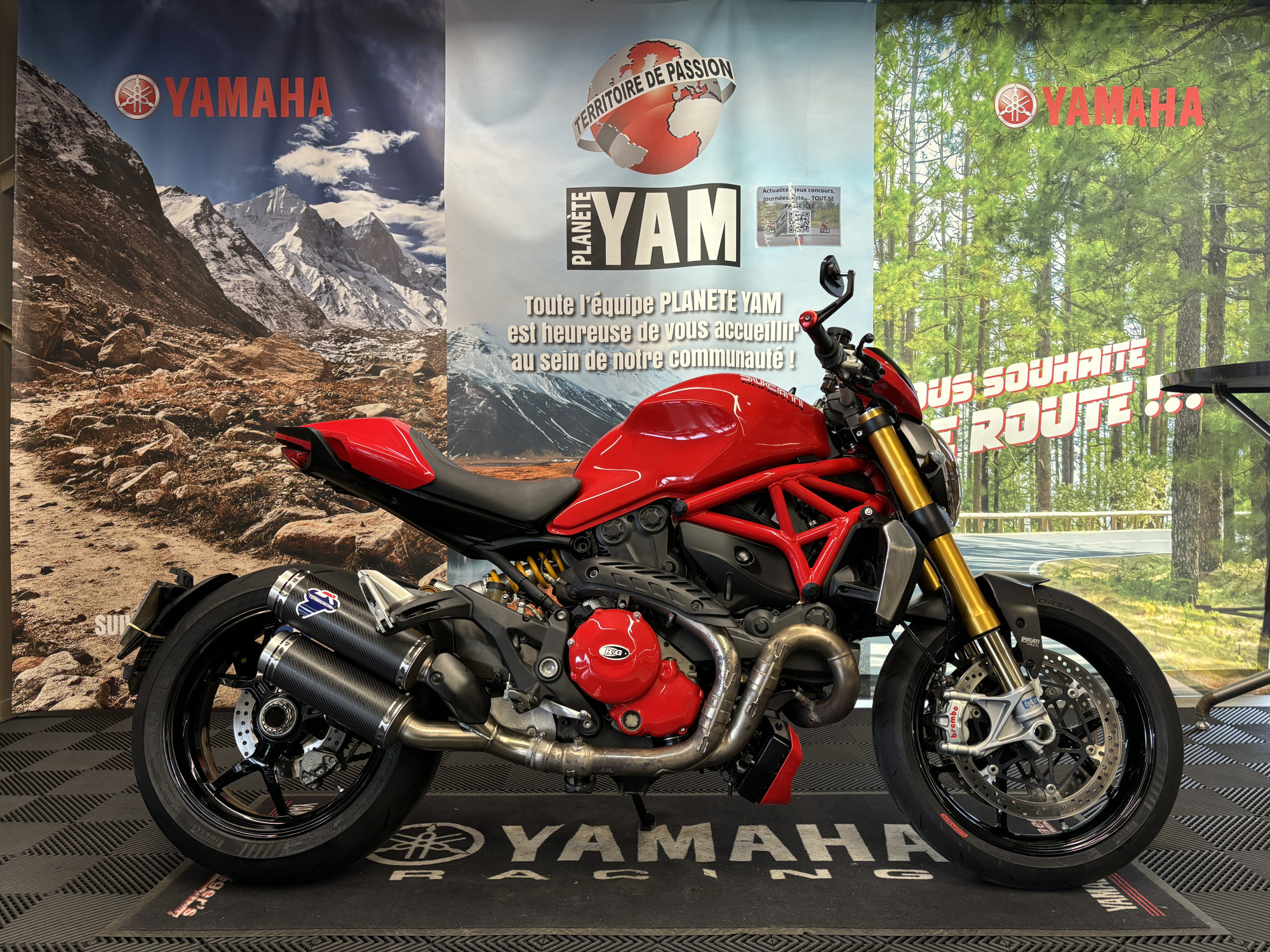 photo de DUCATI MONSTER 1200 S 1200 occasion de couleur  en vente à Rennes n°3