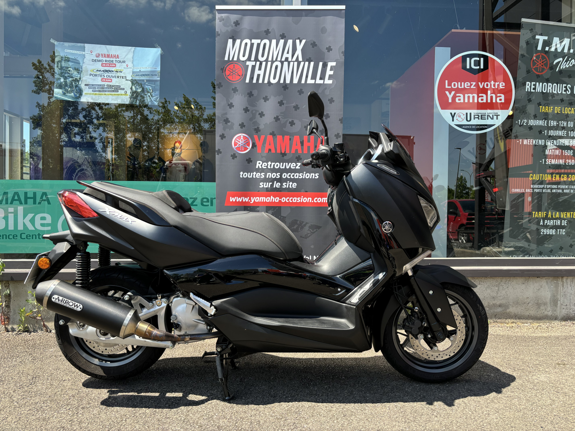 photo de YAMAHA XMAX 125 IRON MAX 125 occasion de couleur  en vente   Thionville