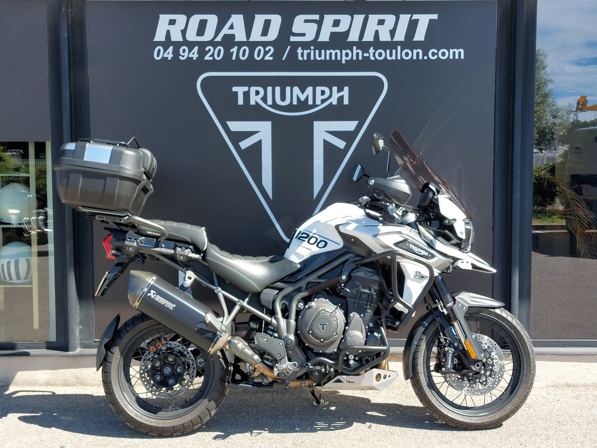 photo de TRIUMPH TIGER 1200 EXPLORER XCA  1200 occasion de couleur  en vente à Ollioules n°2