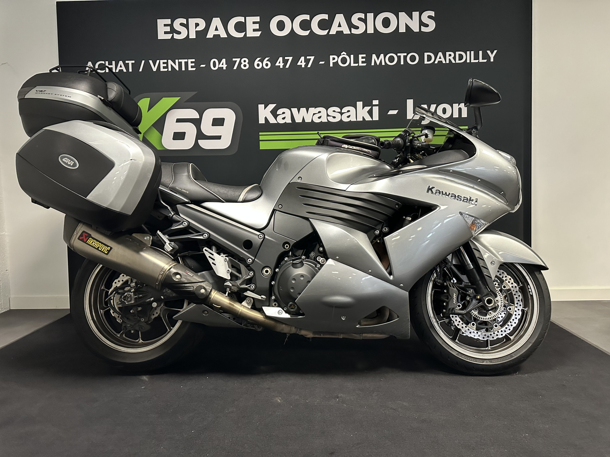 photo de KAWASAKI ZZR 1400 1400 occasion de couleur  en vente à Dardilly n°1