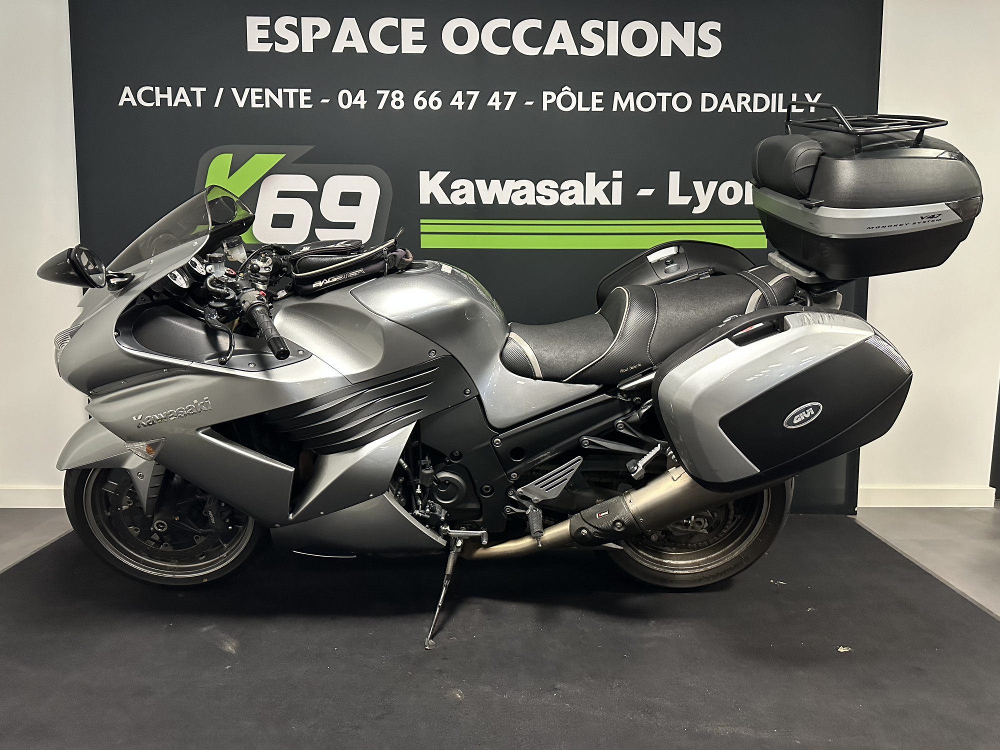 photo de KAWASAKI ZZR 1400 1400 occasion de couleur  en vente à Dardilly n°2